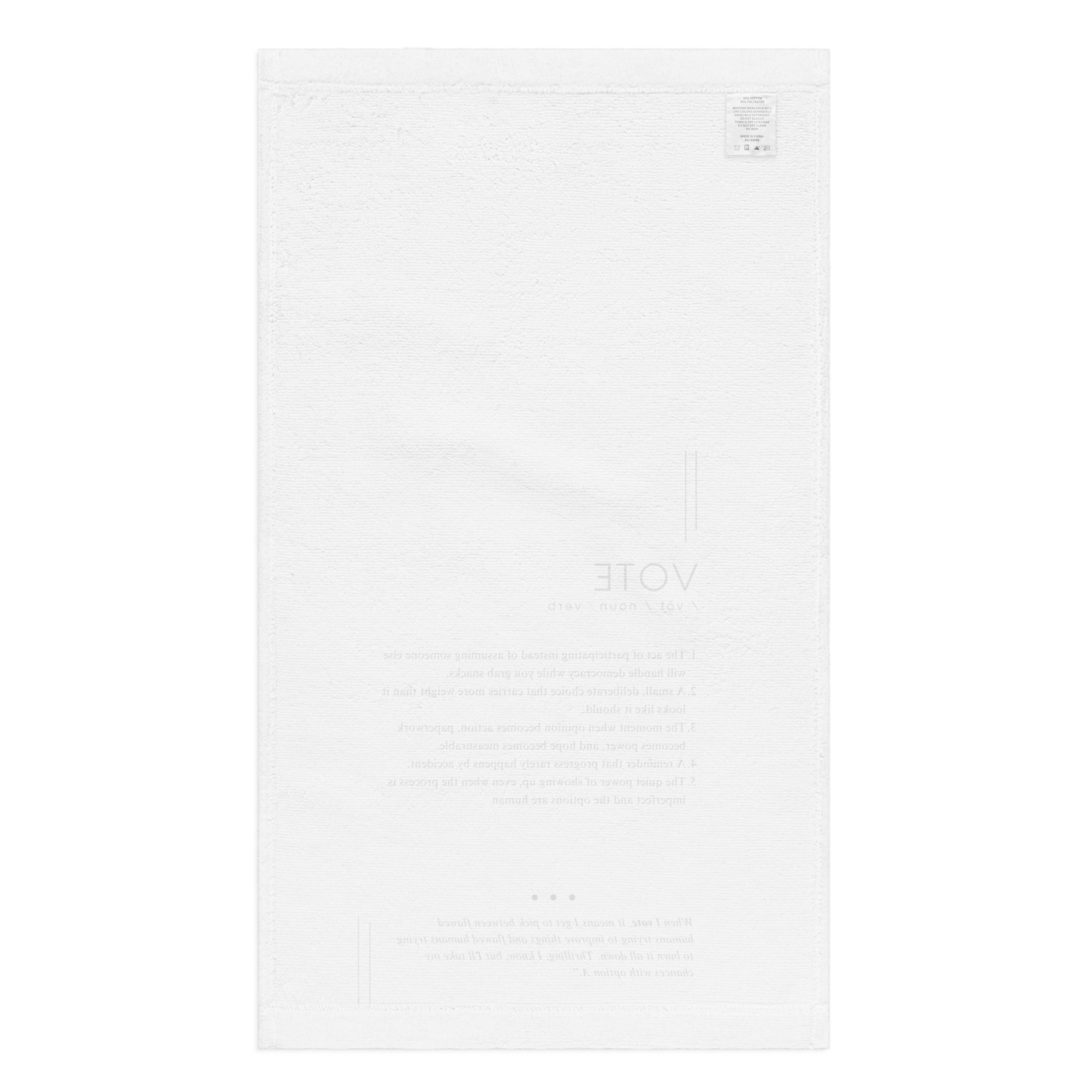Kitchen Towel - Vote - Defined: Terms for Our Time