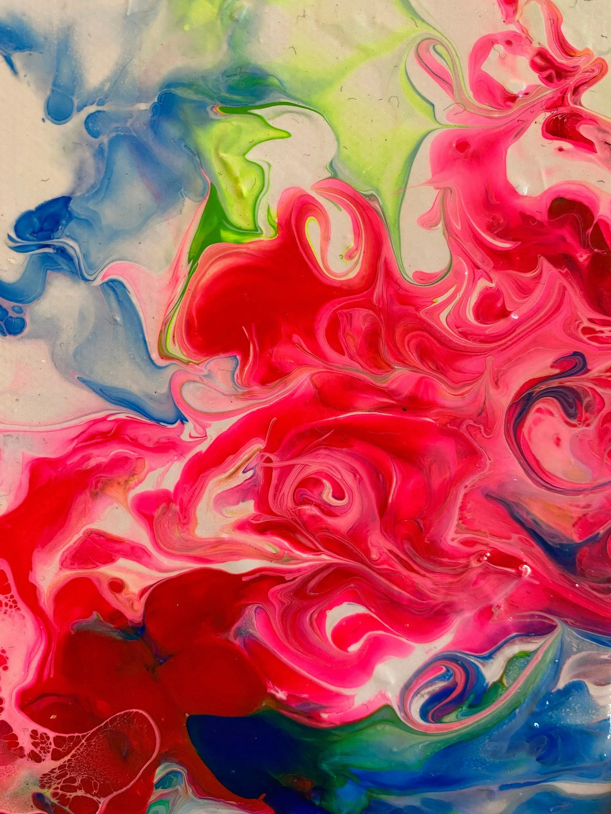 Polysexual Pride Pour Painting - "You are Loved