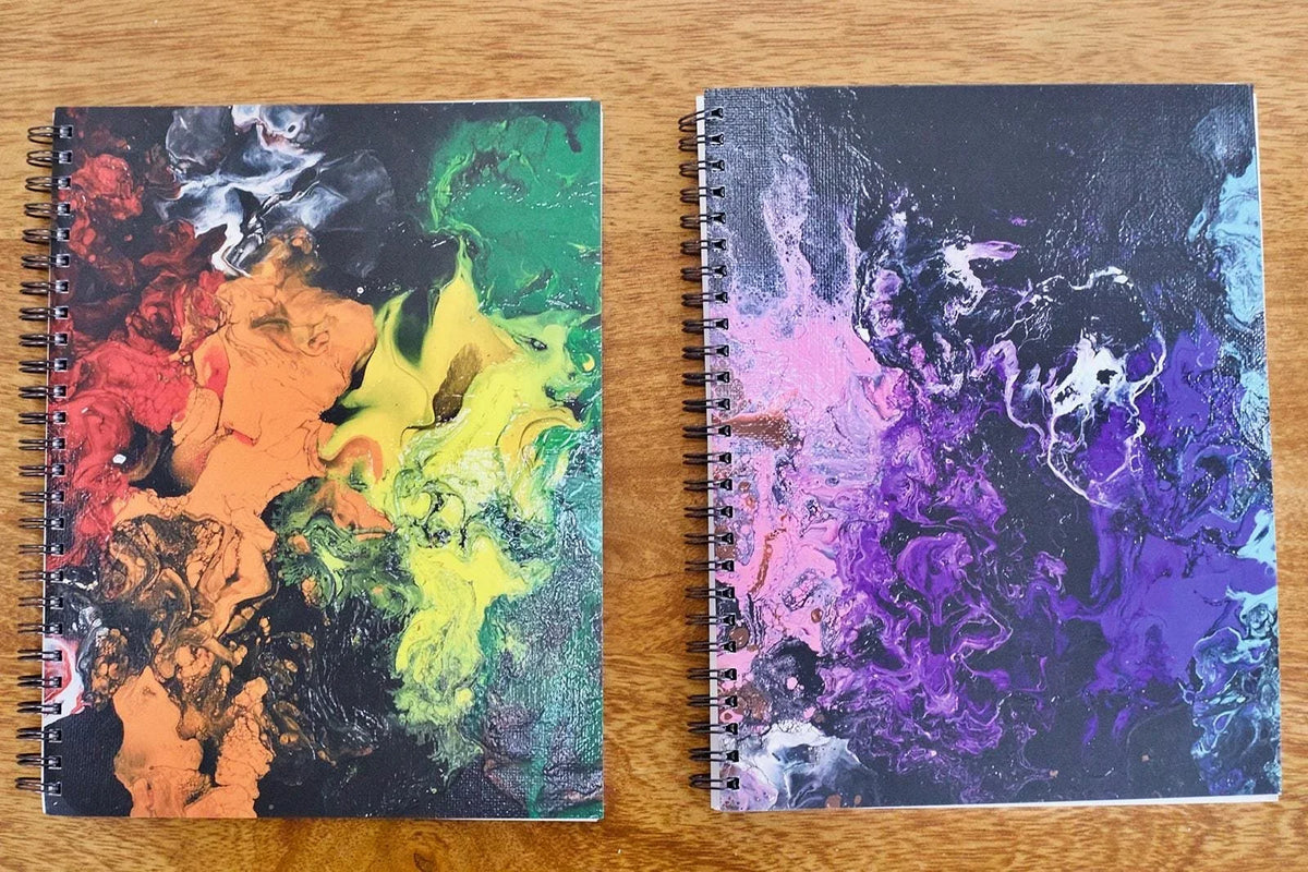 B-Grade Softcover Spiral Journal Notebook - Sensory Friendly - 7 inch x 9 inch