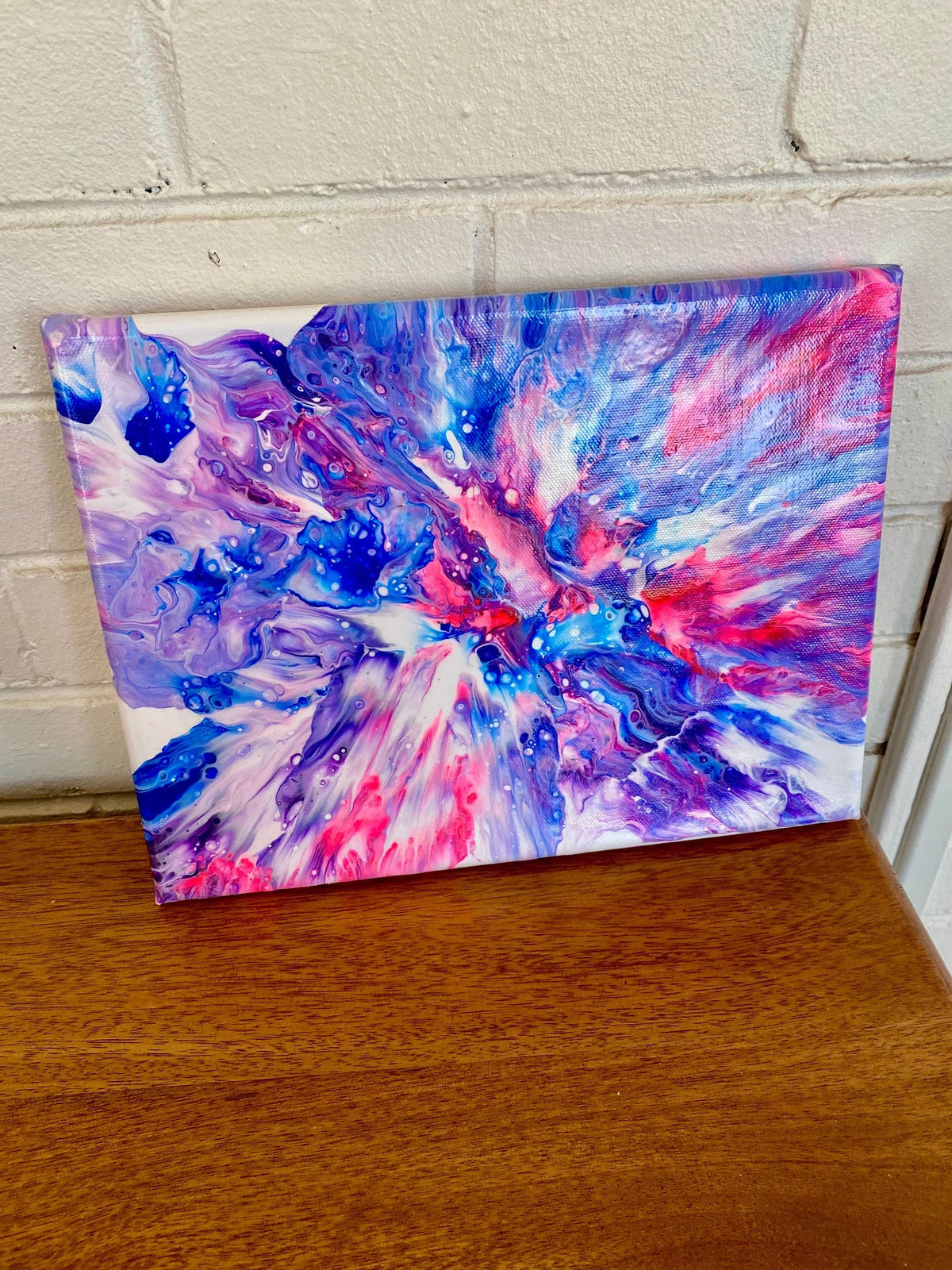 Bisexual Pride Pour Painting - "You are Loved