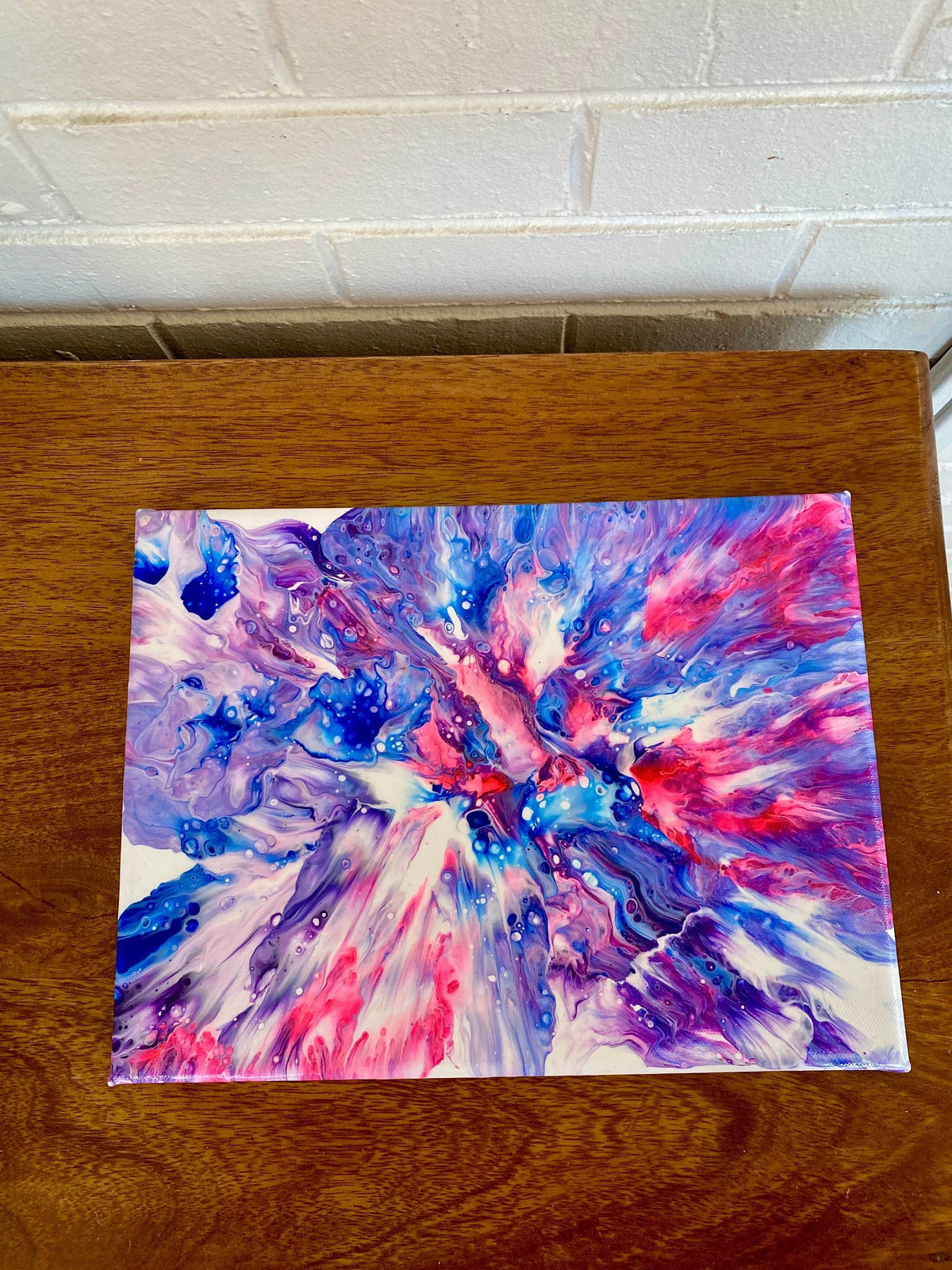 Bisexual Pride Pour Painting - "You are Loved