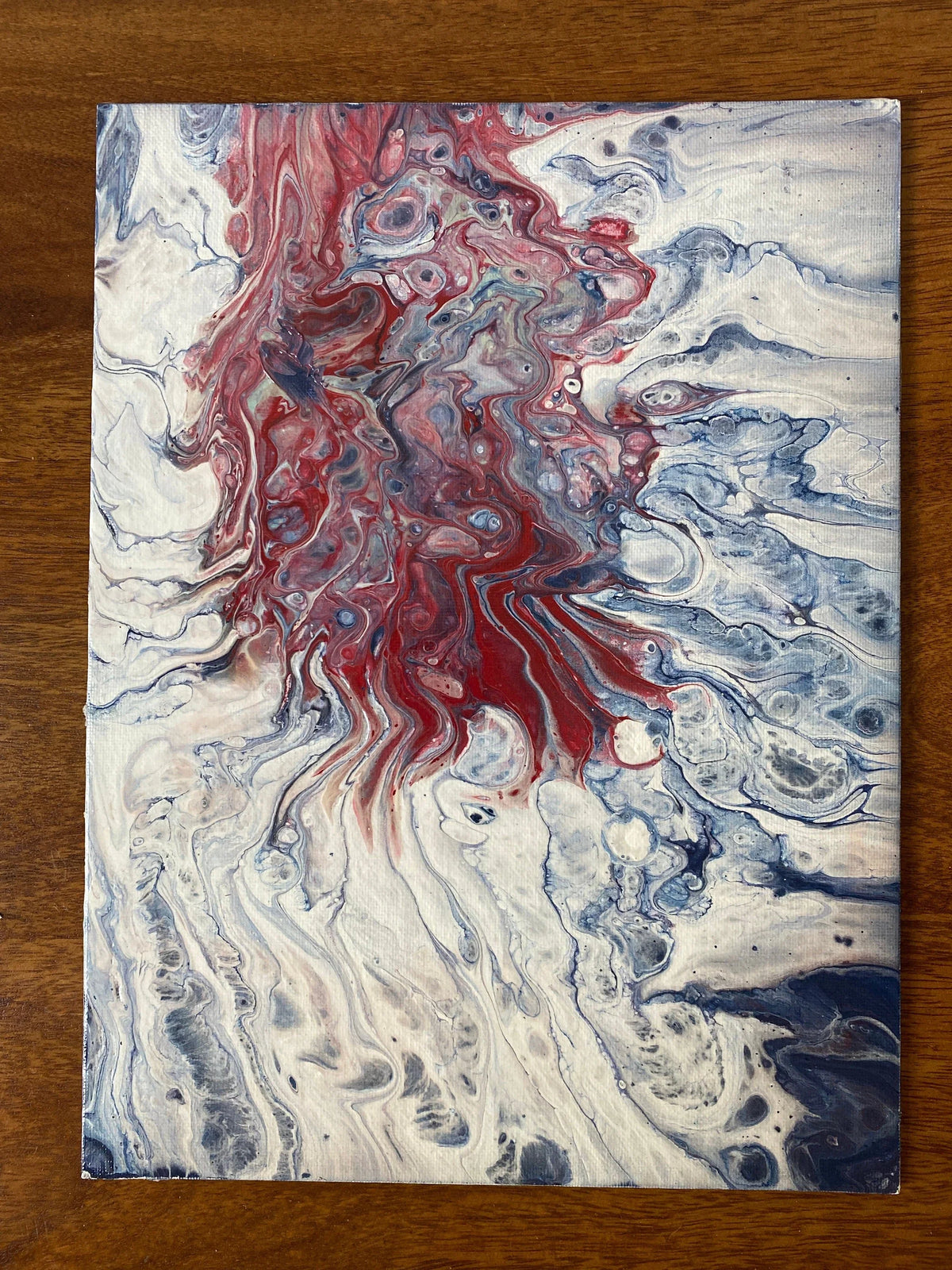 Patriotic Themed Artwork || "Measure Your Paint" || Set of 3 Canvas Panels