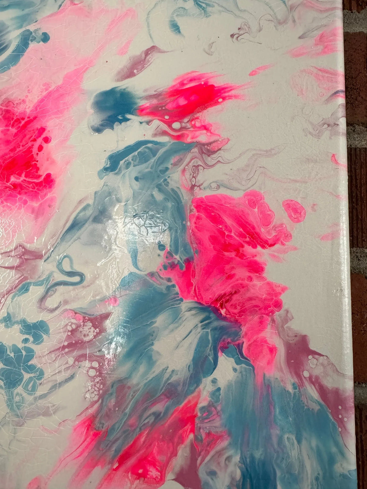 Trans Pride Pour Painting - "You are Loved