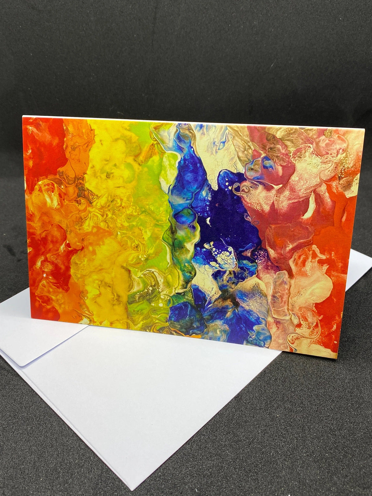 Rainbow Painting Greeting Card - Rainbow - A2