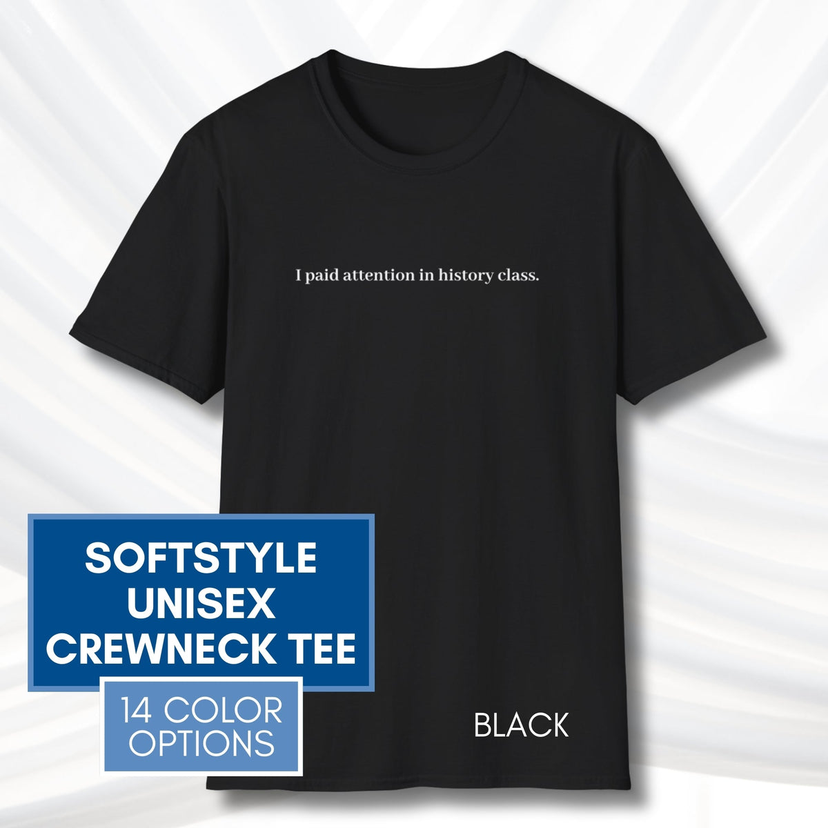 i-paid-attention-in-history-class-unisex-t-shirt-activist-tee-political-activism-top-apparel-black