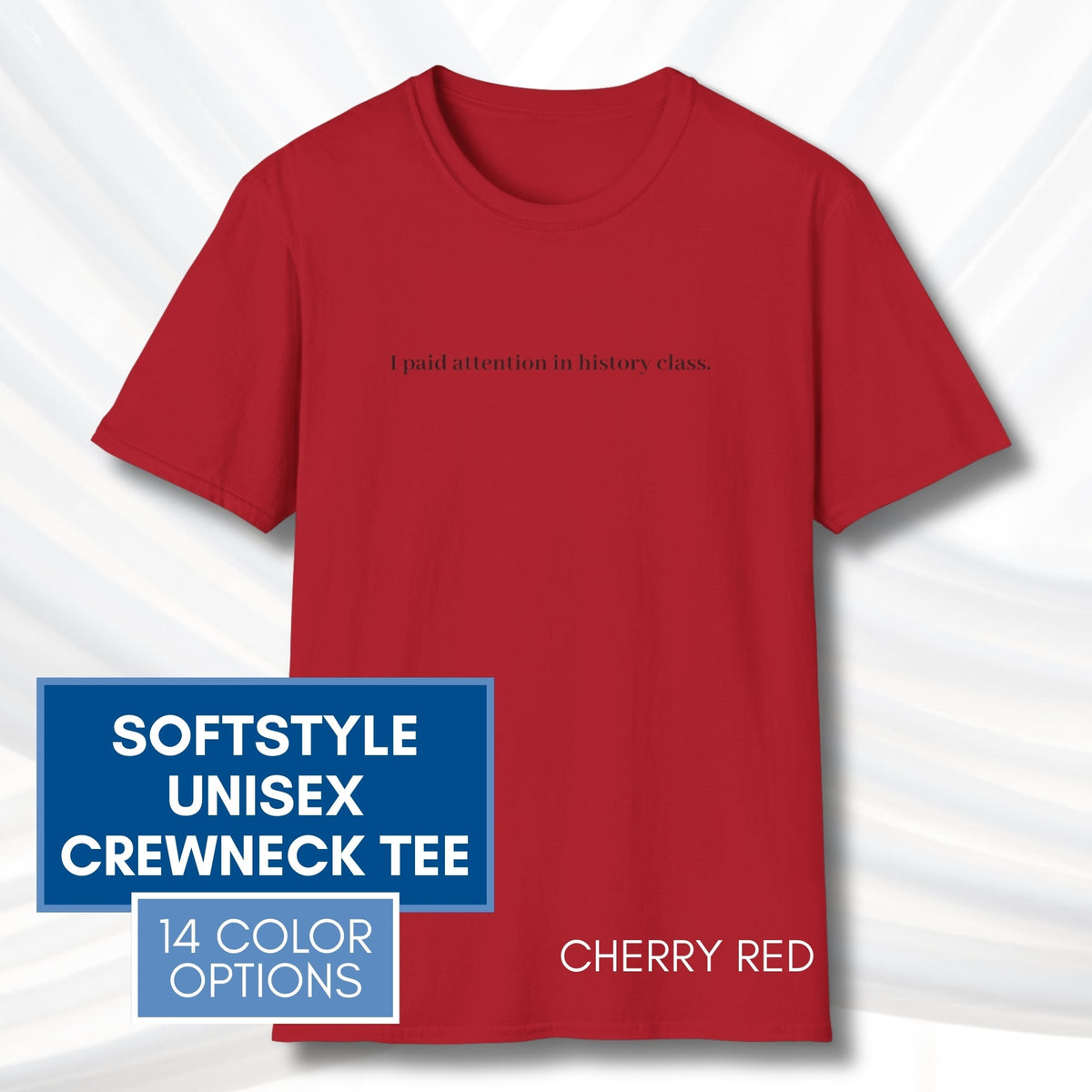 i-paid-attention-in-history-class-unisex-t-shirt-activist-tee-political-activism-top-apparel-cherry-red