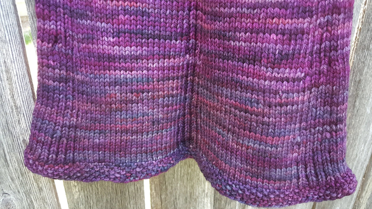 Hand Knit 1st Birthday Dress - Purple Baby Girl 9 to 12 month Clothes - Toddler Wedding Outfit