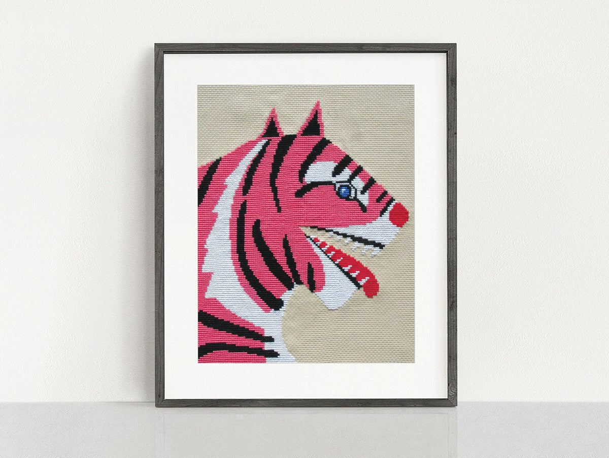 FANGS OUT cross stitch PDF only