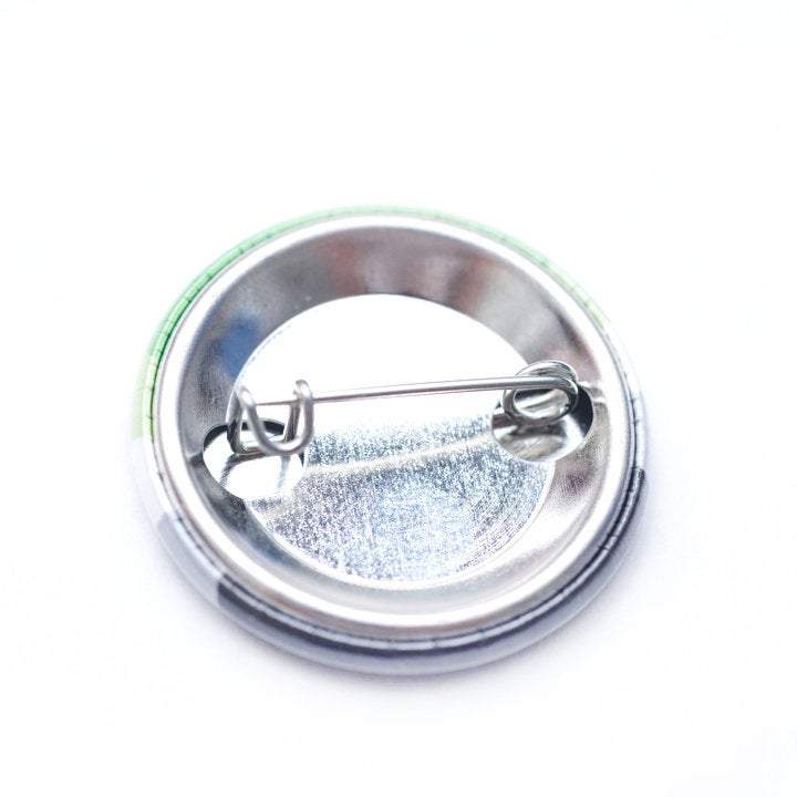 Aromantic pride flag button