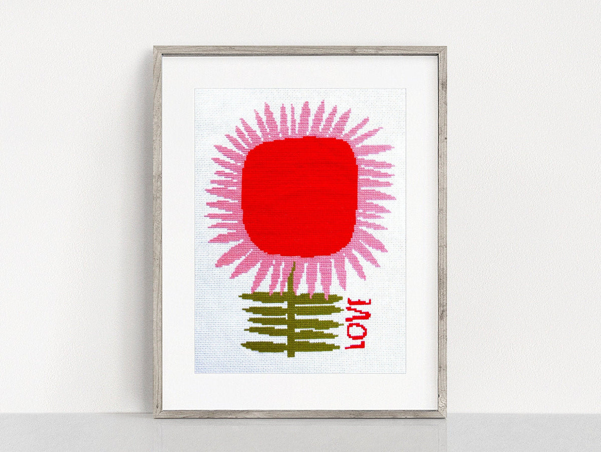 LOVE cross stitch PDF ONLY