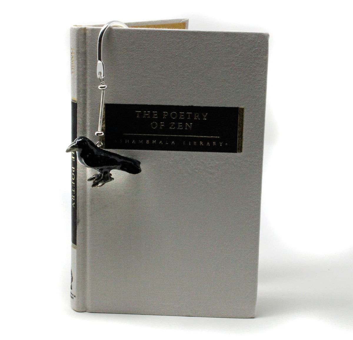RAVEN BOOKMARK - Beautifully designed raven bookmark, ideal gift for readers, Quoth the raven nevermore.