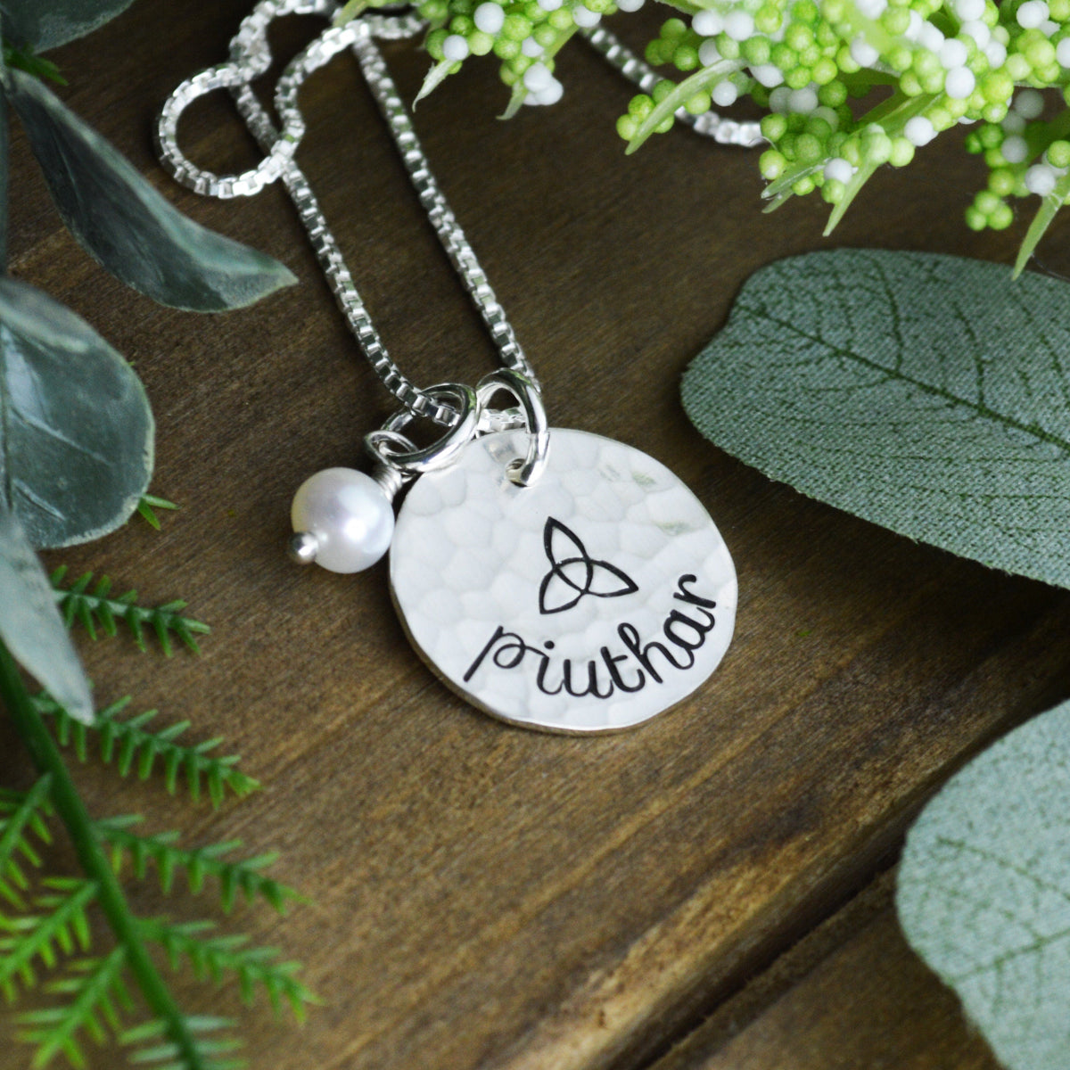 Piuthar (Sister) Necklace with Freshwater Pearl