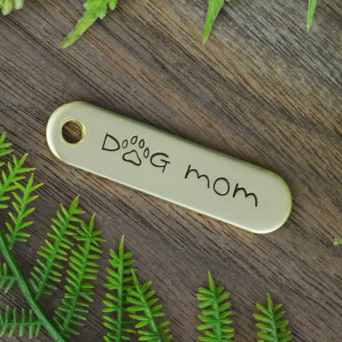 Dog Mom Keychain