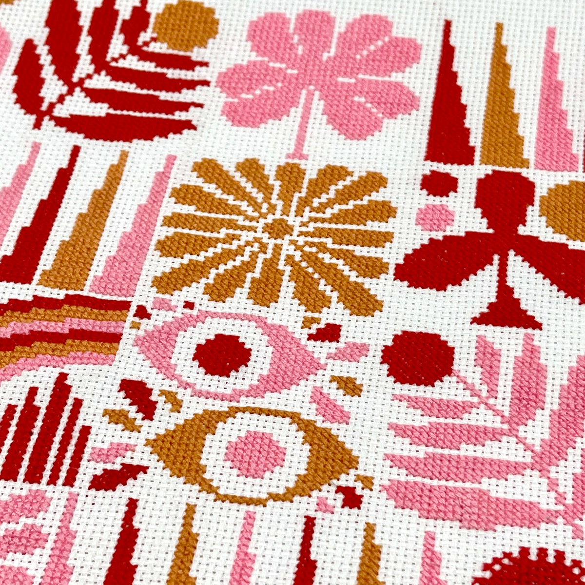 HARVEST GRID cross stitch PDF only