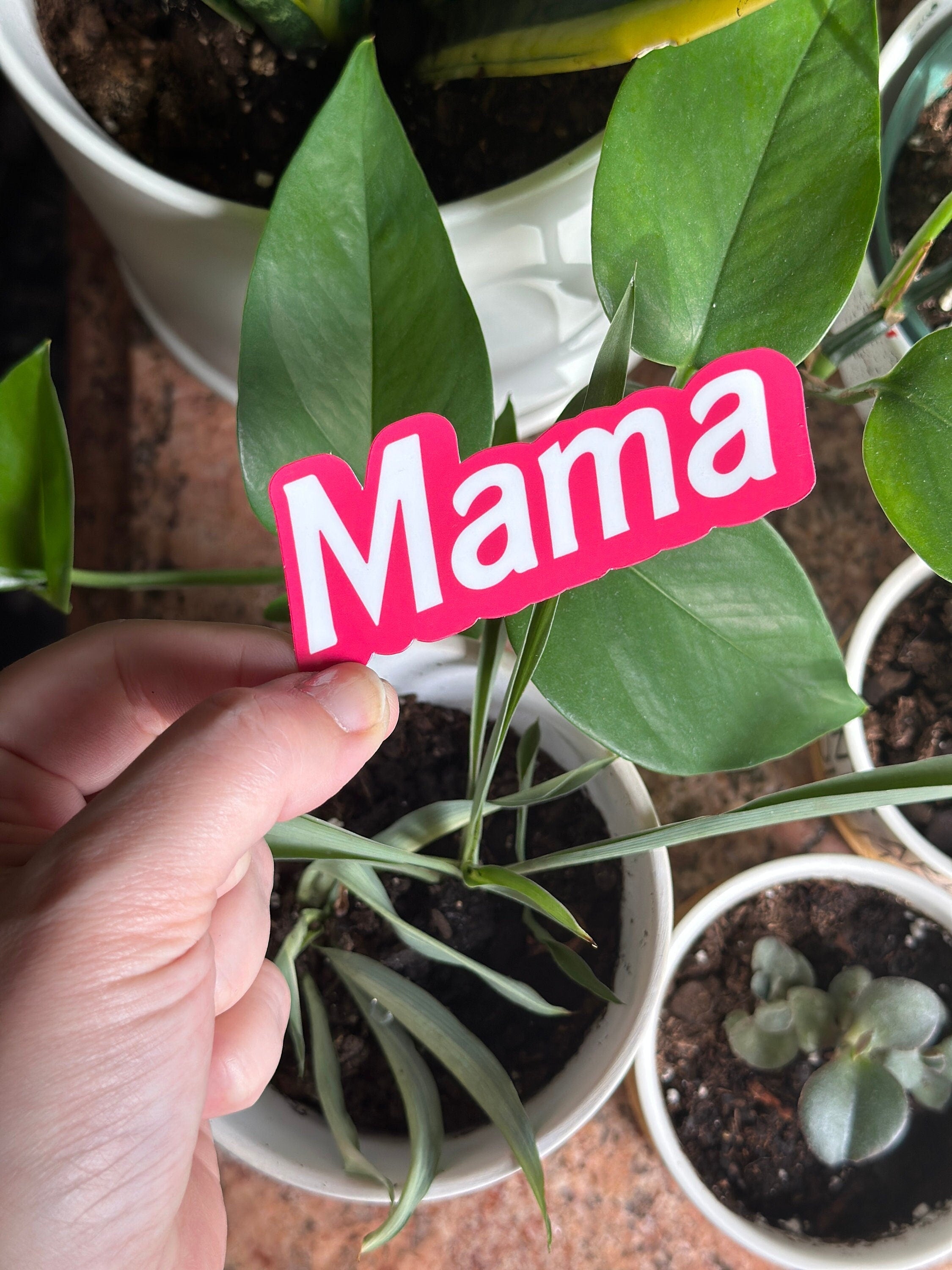 Mama sticker, Mom sticker for water bottle