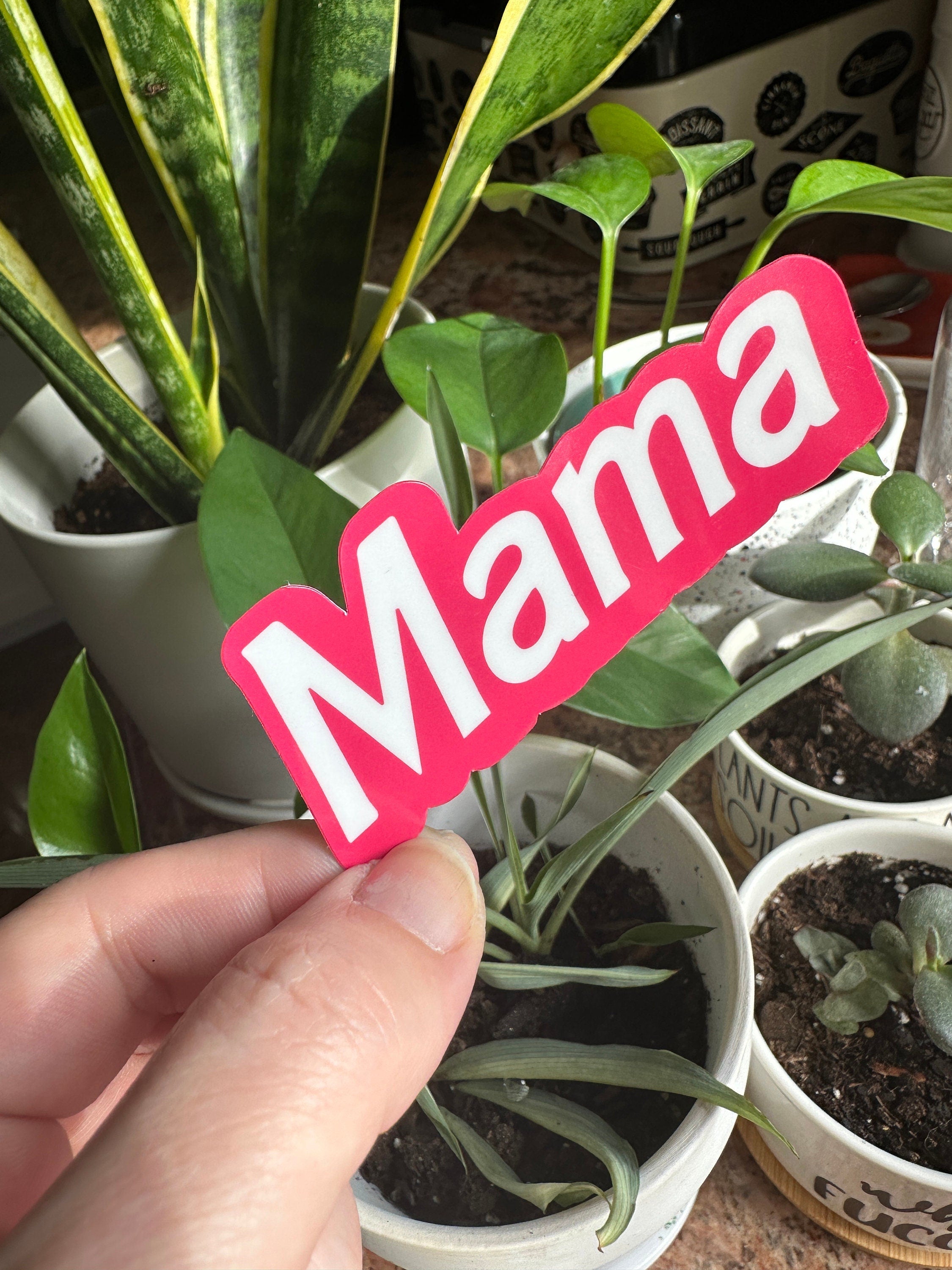 Mama sticker, Mom sticker for water bottle