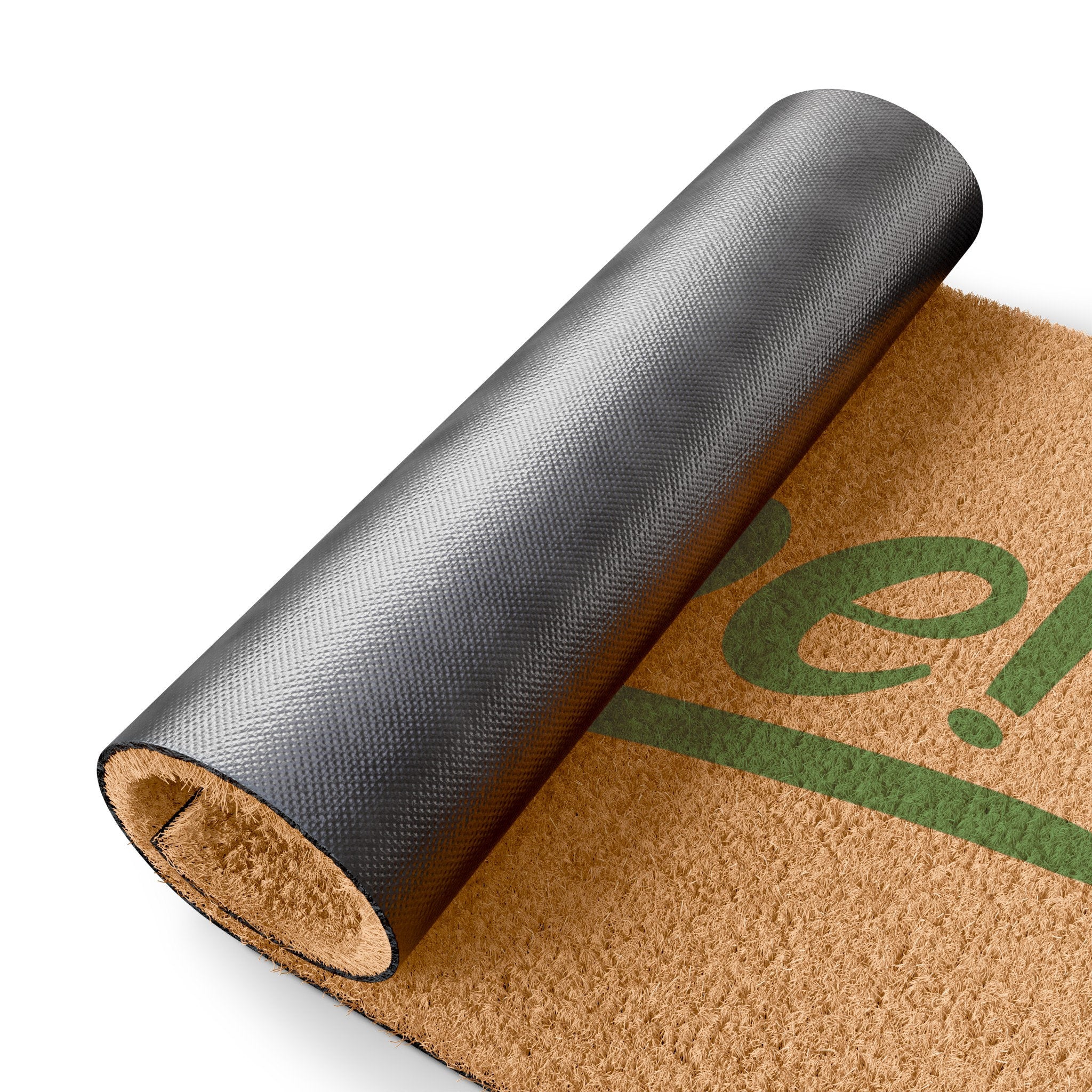Nope Doormat: Coir Fiber Outdoor Mat (24" x 16")