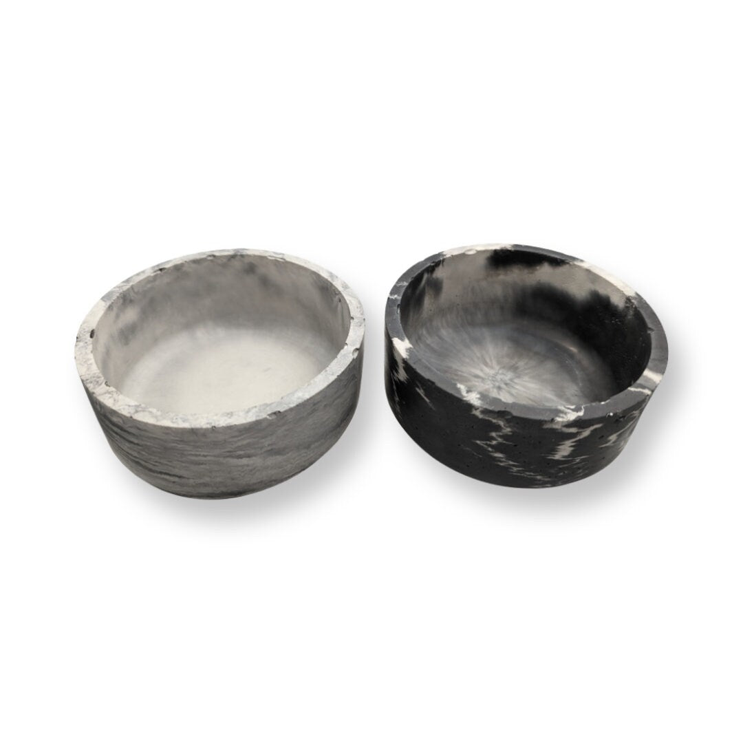Small Marble Concrete Bowl