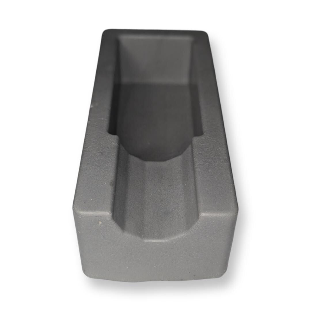 Rectangular Concrete Cigar Ashtray | Grey Cement Cigar Rest | Modern Industrial Outdoor Ashtray | Heavy Duty Smoking Gift | Patio Decor