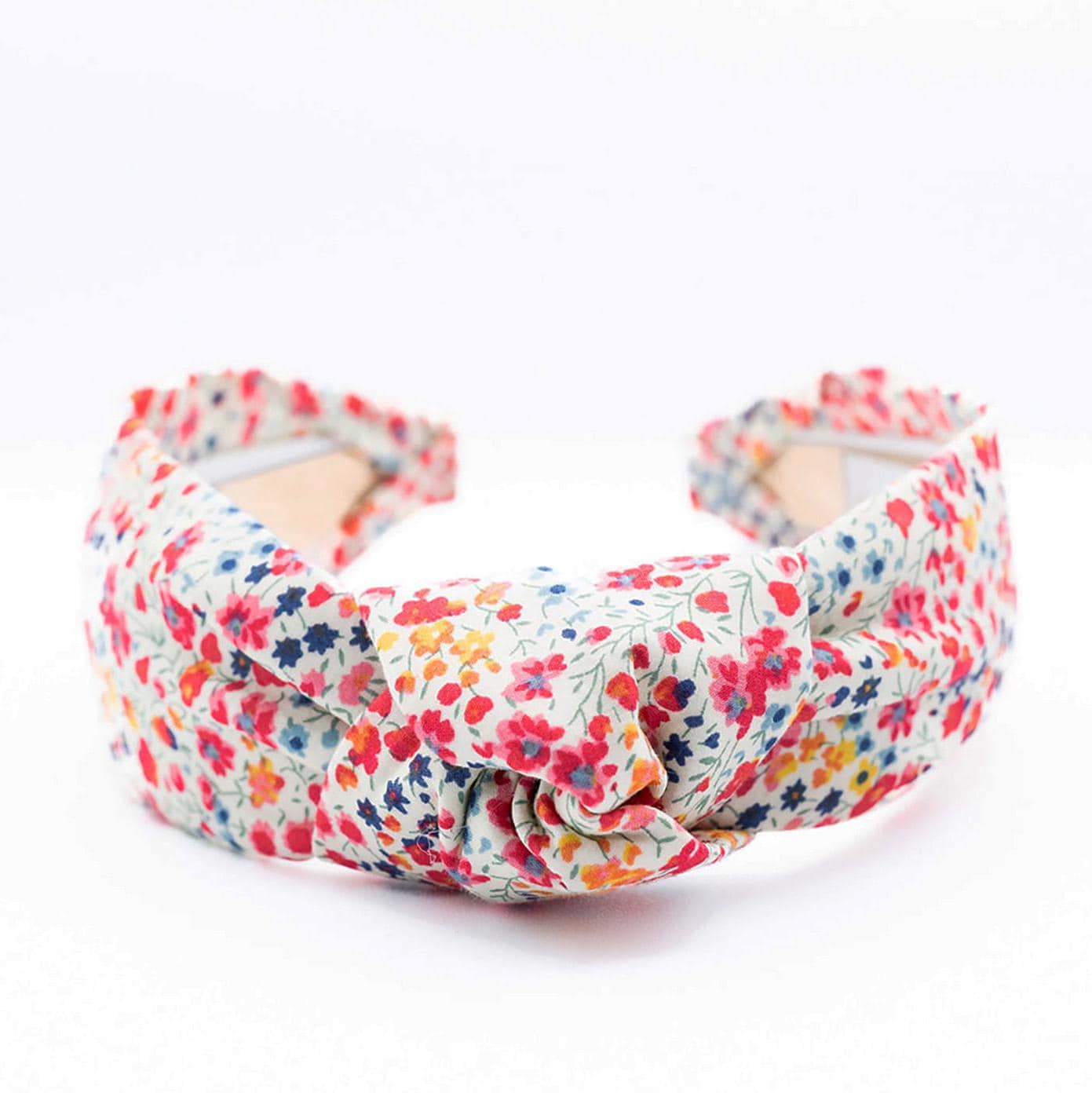 Liberty London Floral Knot Headband: Comfortable Alice Band, Fits Ages 4+