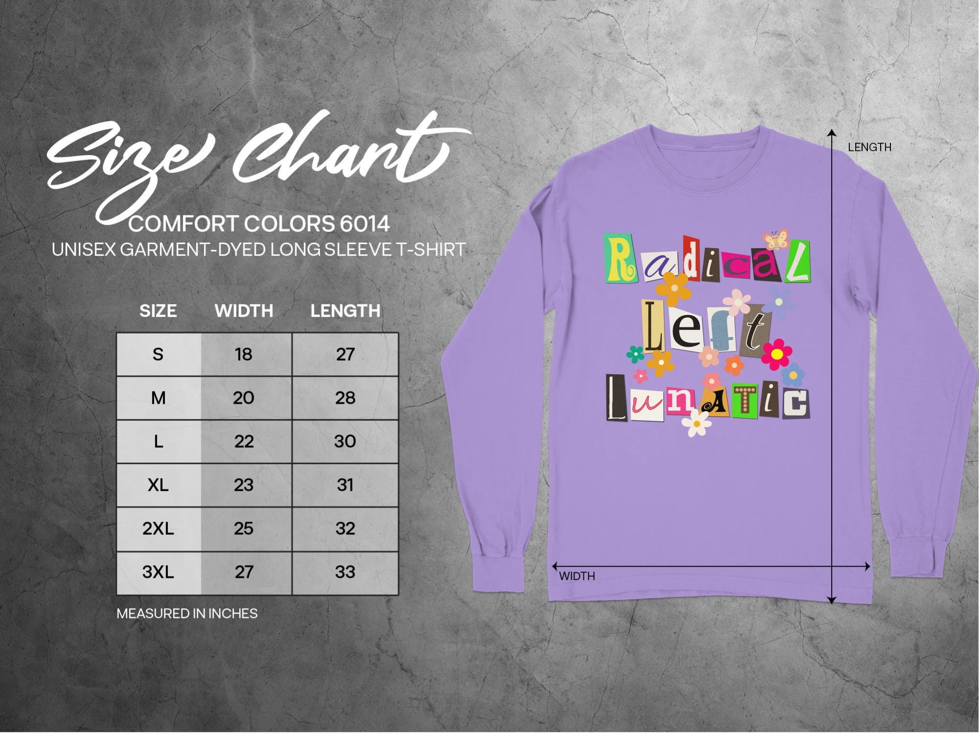 Radical Left Lunatic Sweatshirt, Funny Democrat Political T-Shirt, Liberal Progressive Resistance Long Sleeve Tee, Unique Gift Idea