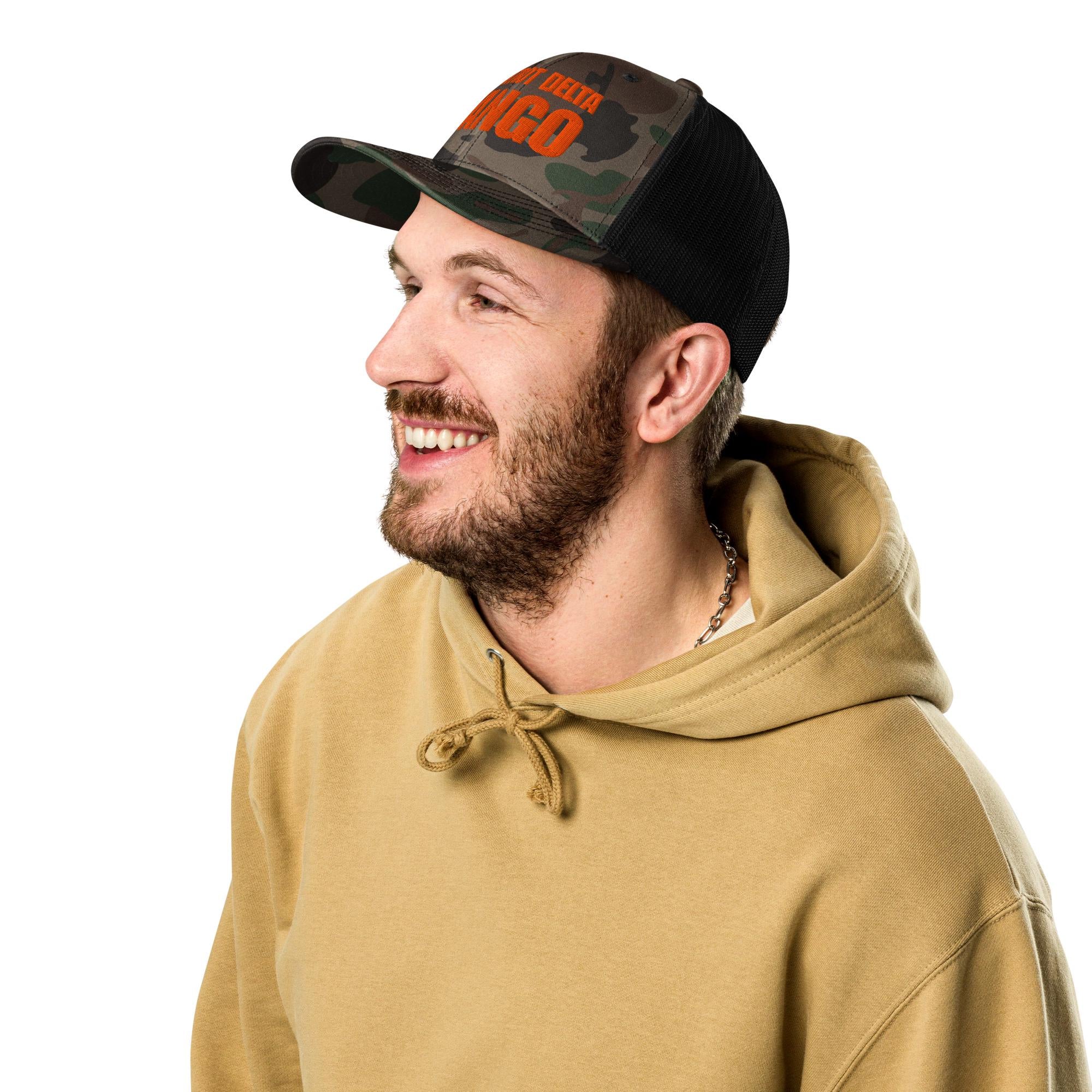 Focktrot Delta Tango FDT Camouflage trucker hat
