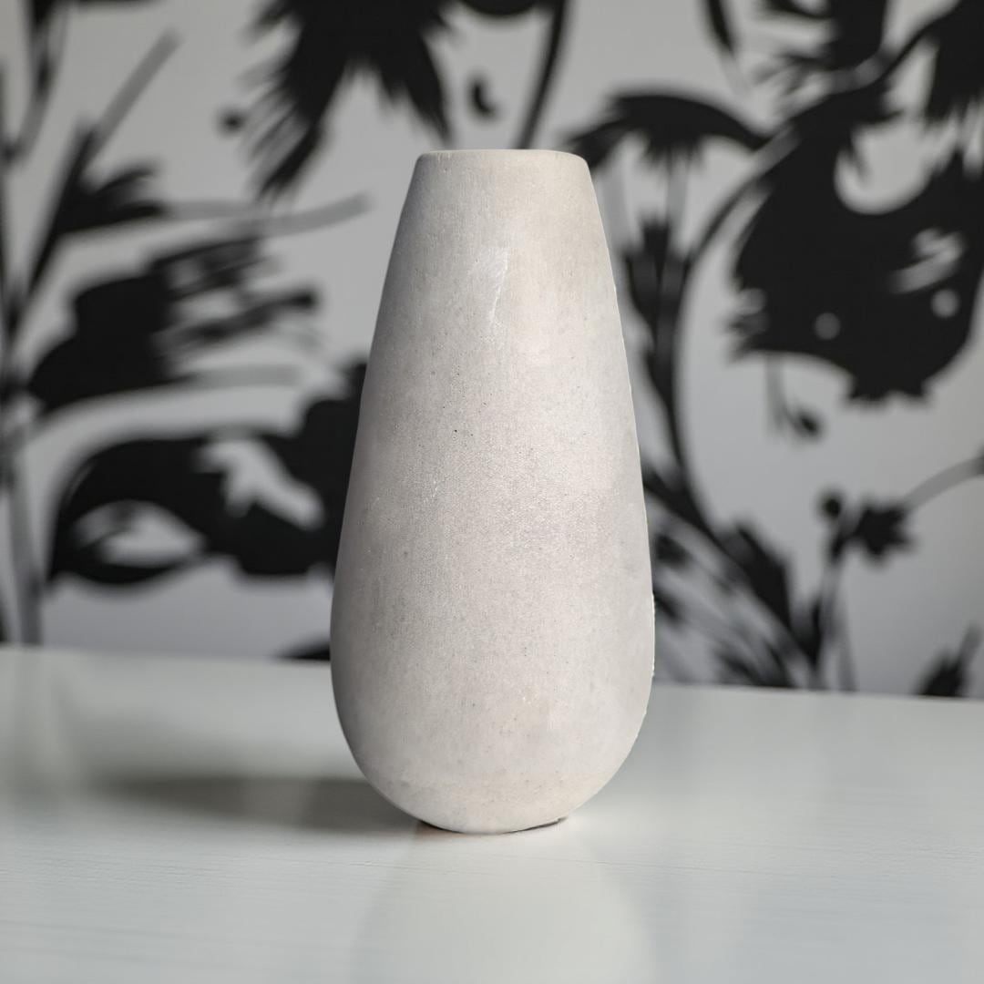 Minimalist Tapered Concrete Vase