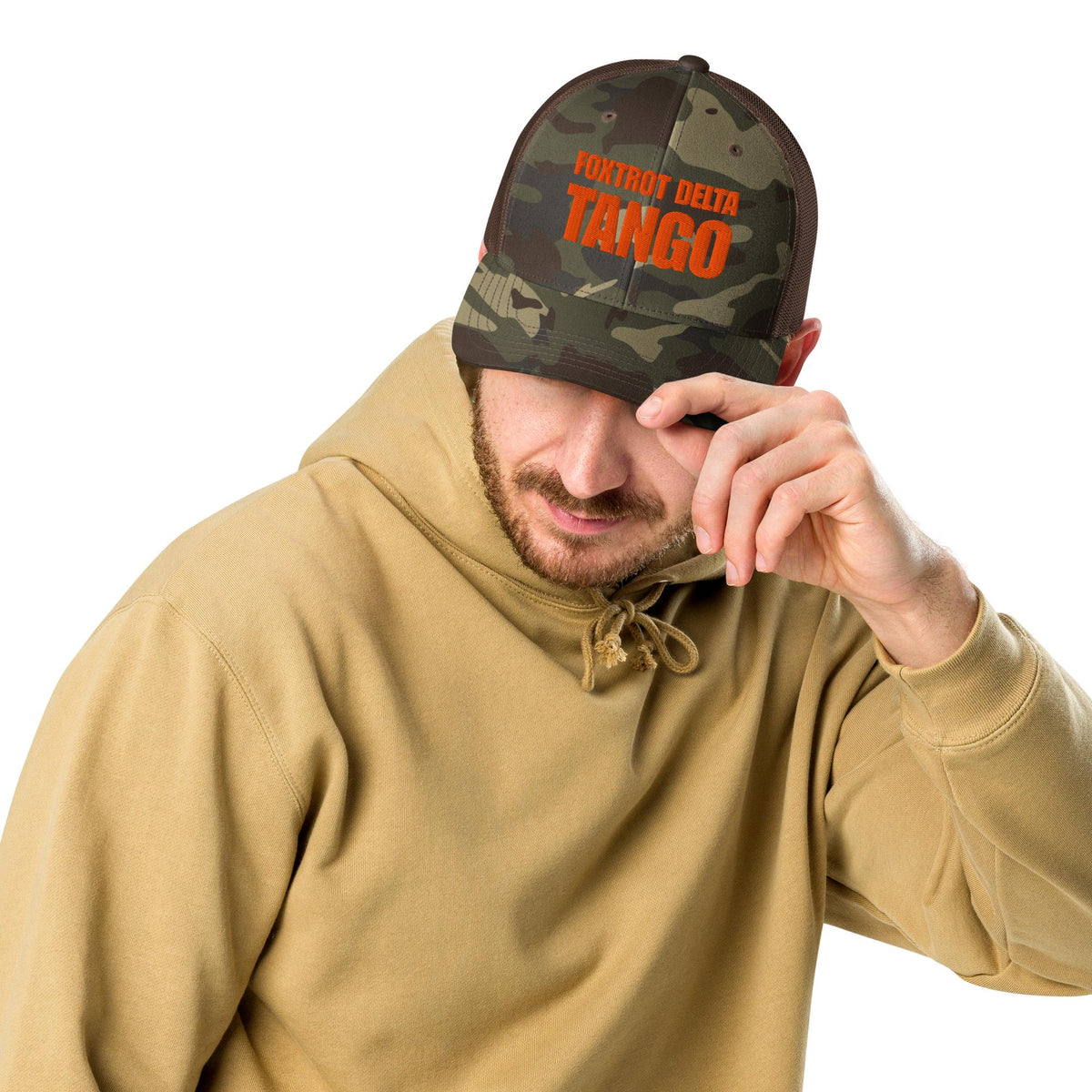 Focktrot Delta Tango FDT Camouflage trucker hat