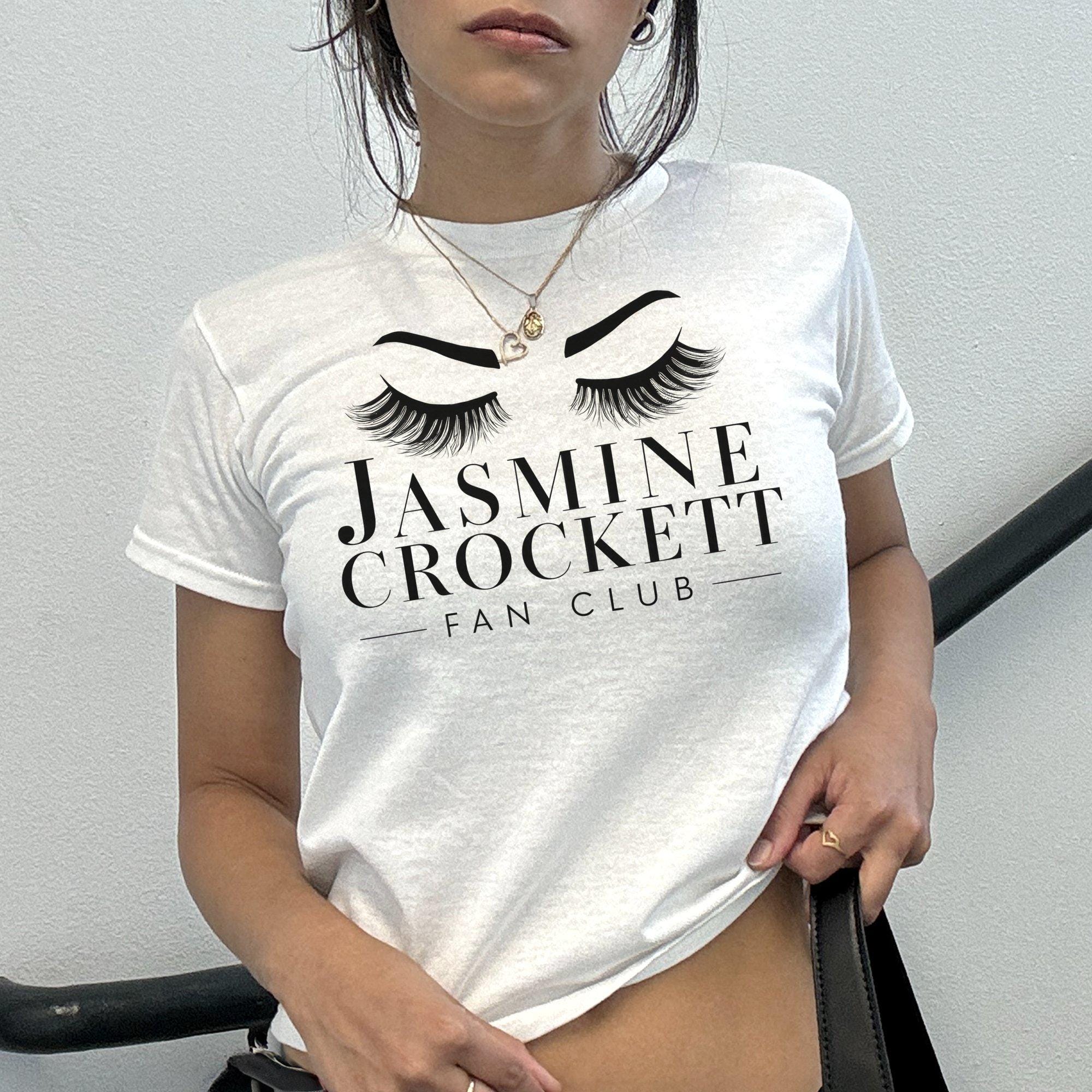 Jasmine Crockett Fan Club T-Shirt, Queen Of Smackdowns Tee, Pro Democracy Shirt, Feminist Fashion, Texas 30 US Representative Gear