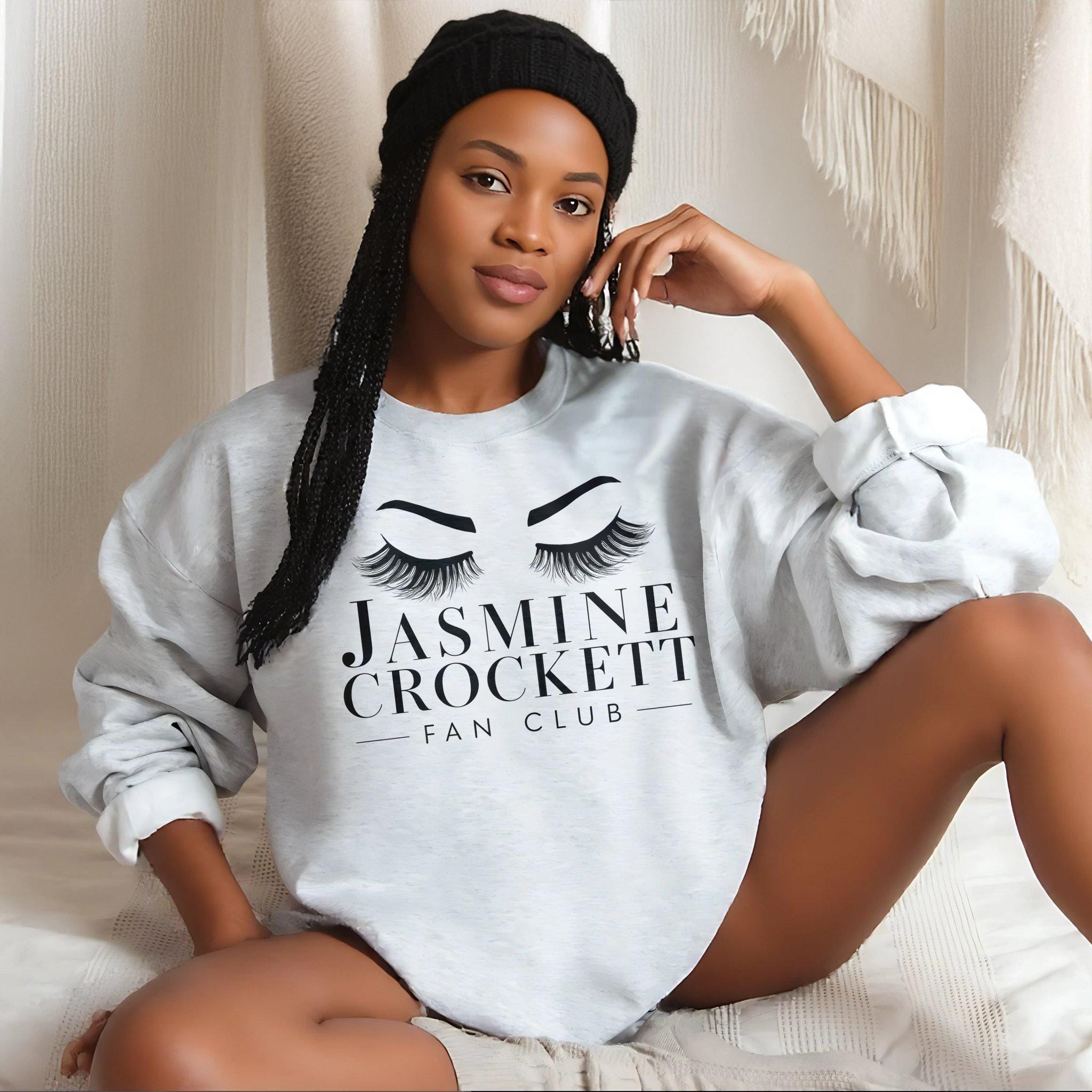 Jasmine Crockett Fan Club T-Shirt, Queen Of Smackdowns Tee, Pro Democracy Shirt, Feminist Fashion, Texas 30 US Representative Gear