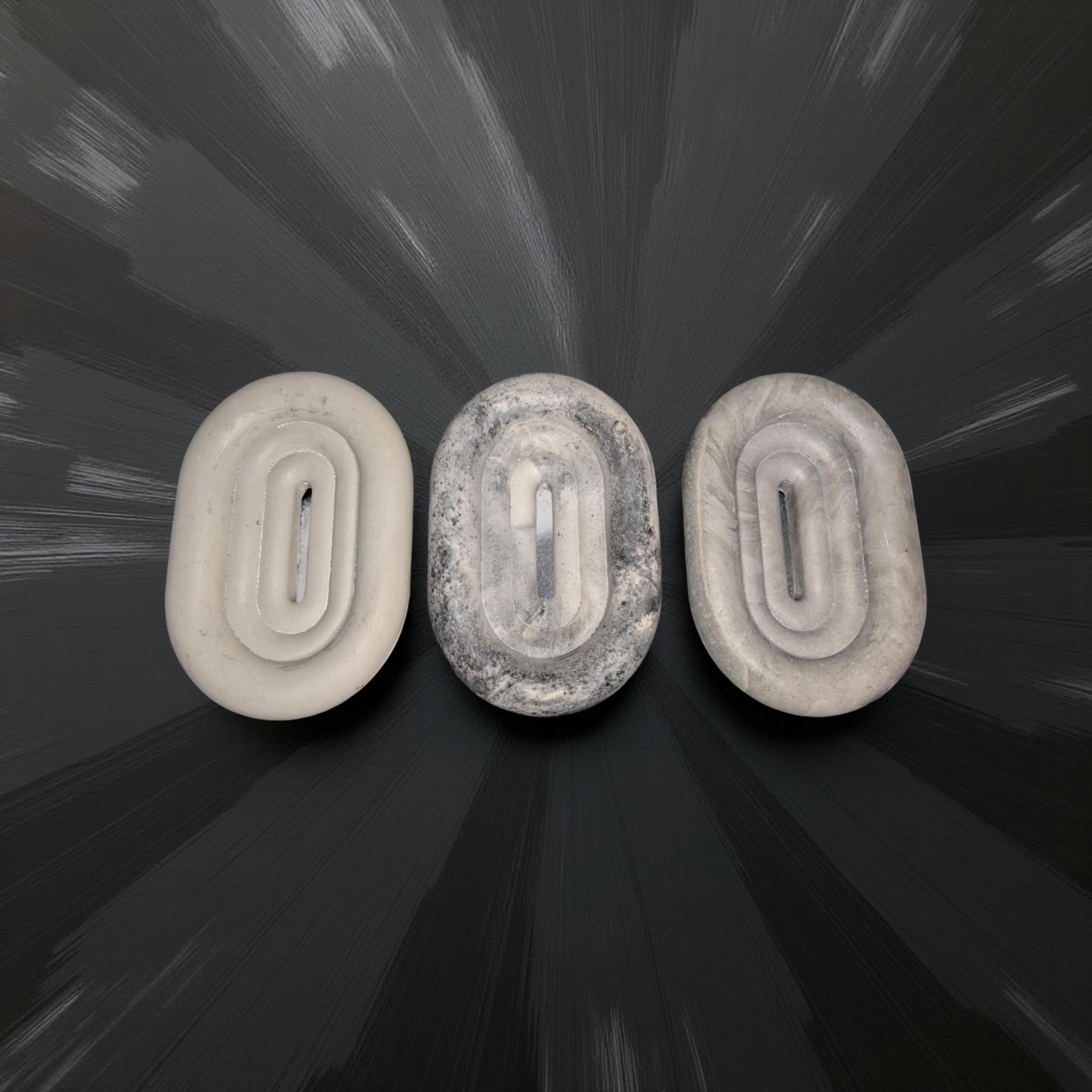 Handmade Concrete Bubble Soap Dish