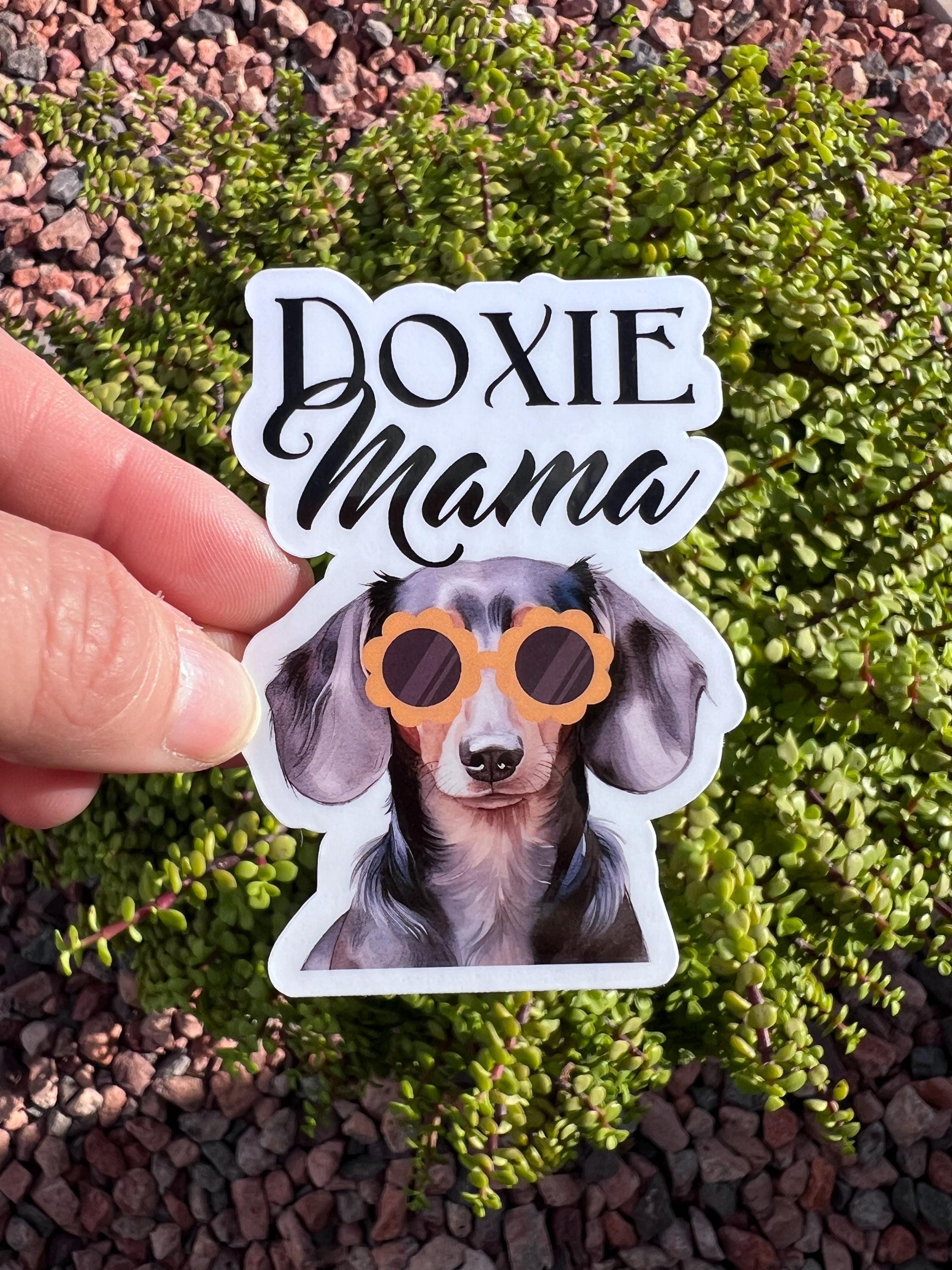 Dachshund Mom Sticker | Doxie Dog | Wiener Dog Sticker