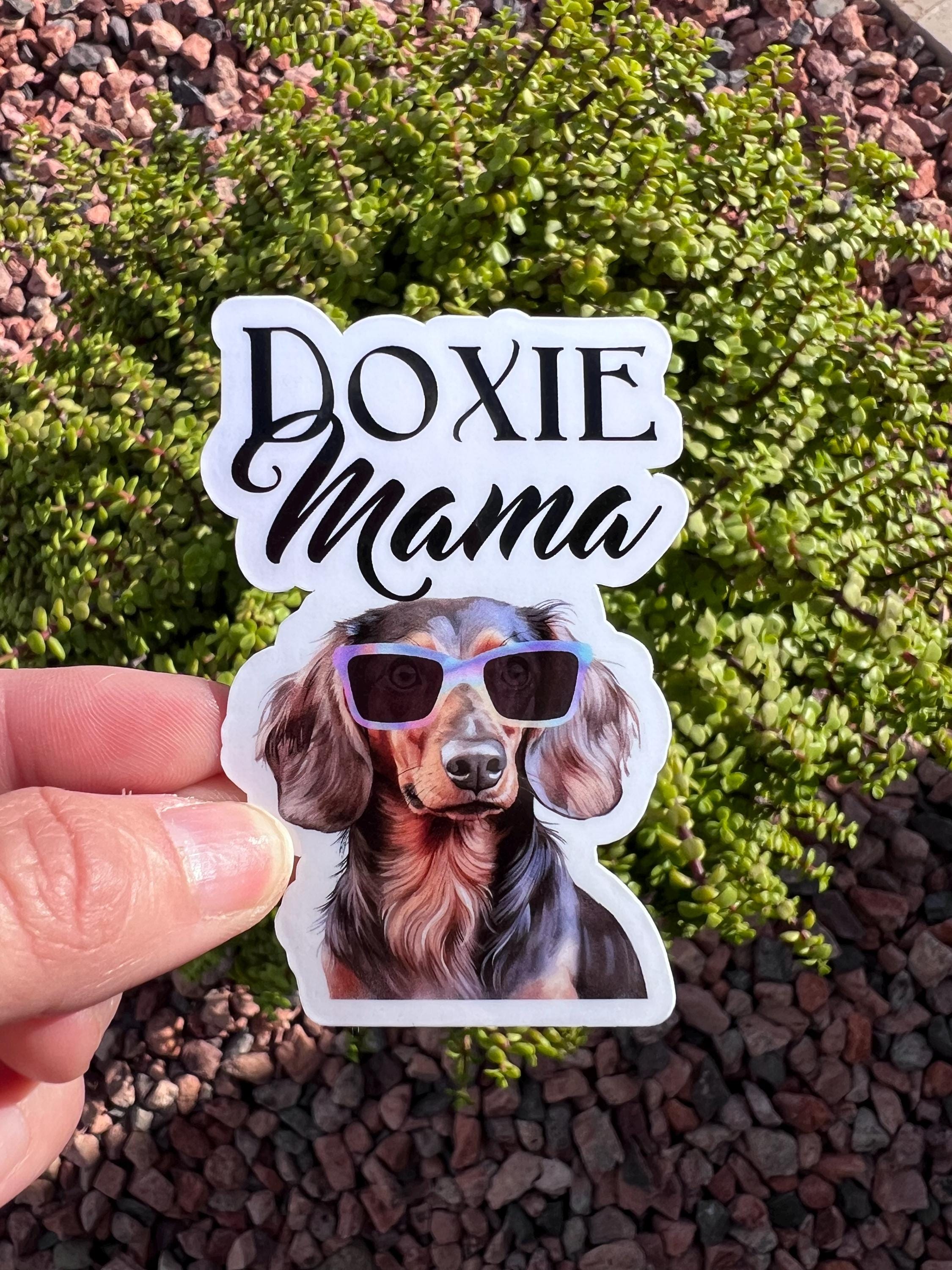 Dachshund Mom Sticker | Doxie Dog | Wiener Dog Sticker