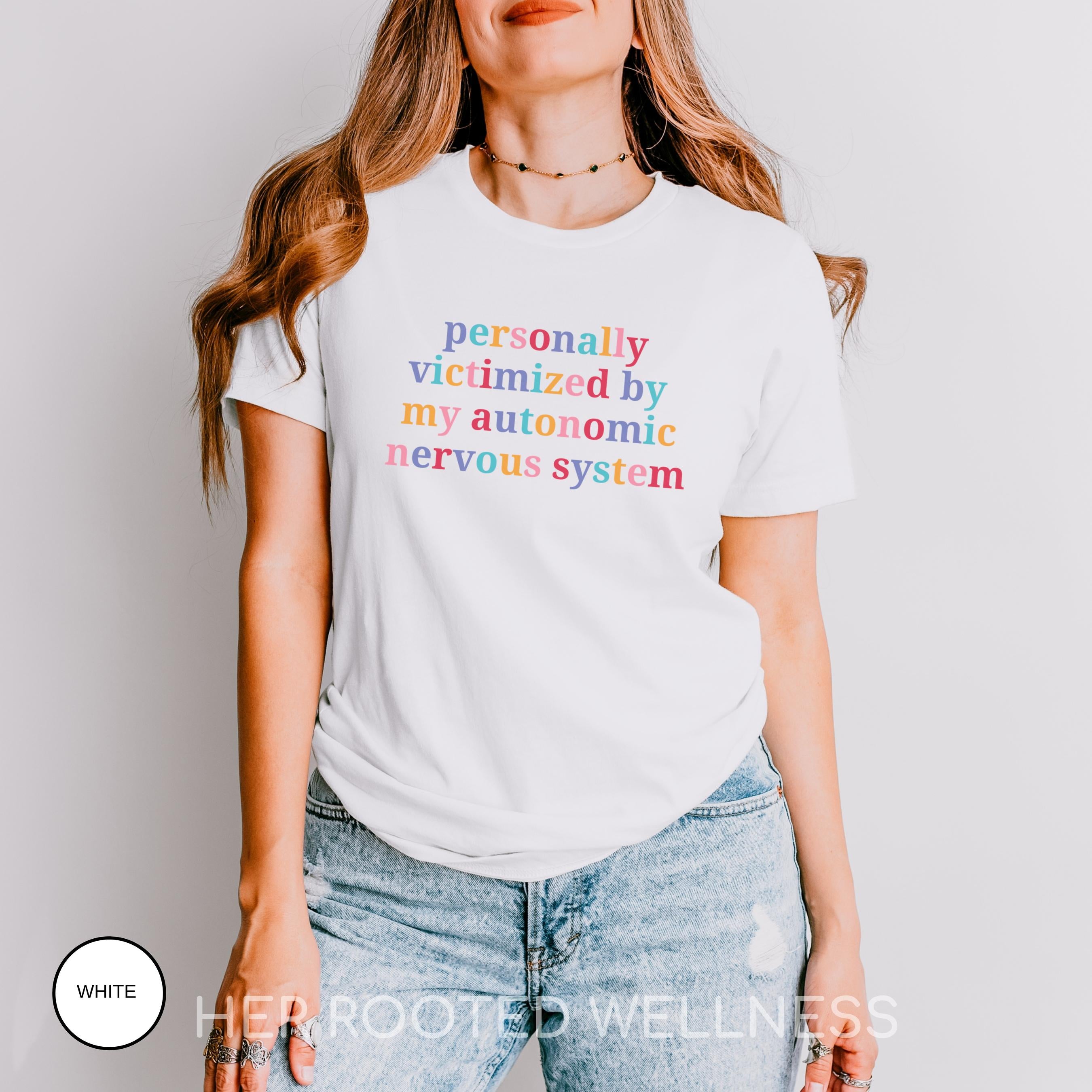Funny POTS Shirt | Dysautonomia Humor Tee | POTS Syndrome Awareness T-shirt | Cheeky Postural Orthostatic Tachycardia Syndrome Apparel