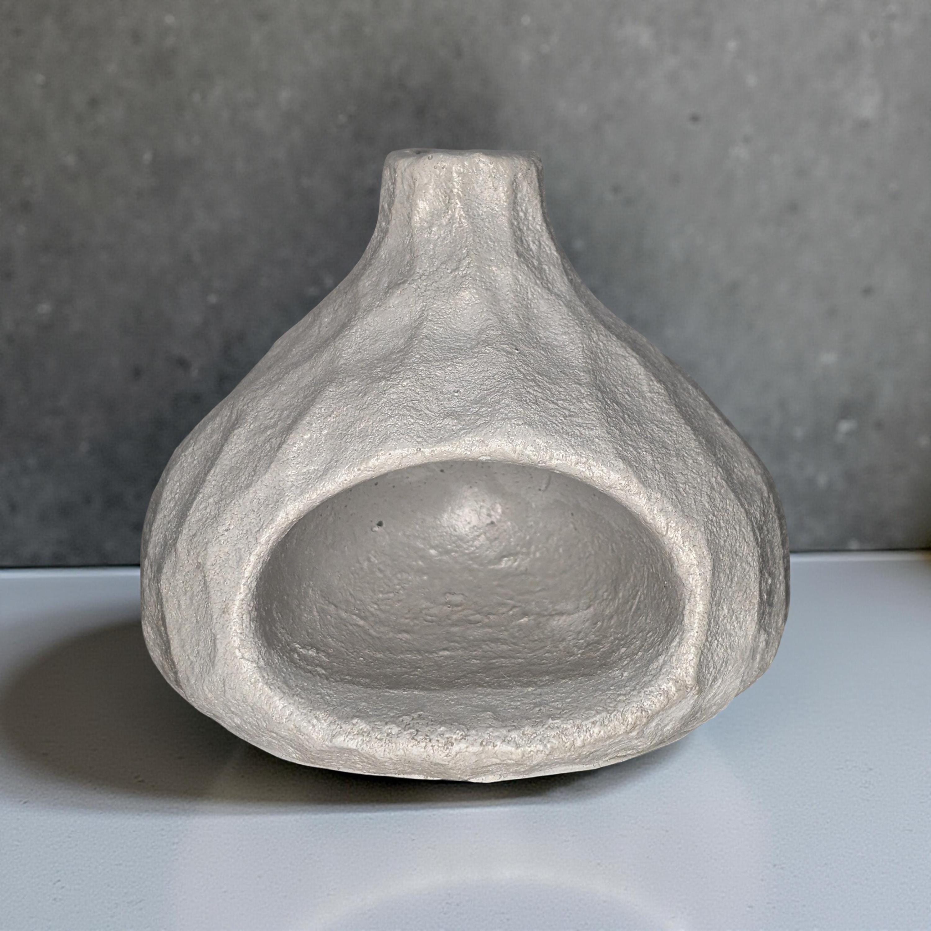 Concrete Incense Burner Stove | Minimalist Modern Home Decor | Rustic Organic Incense Holder | 4.9” Wide x 4.3” Tall