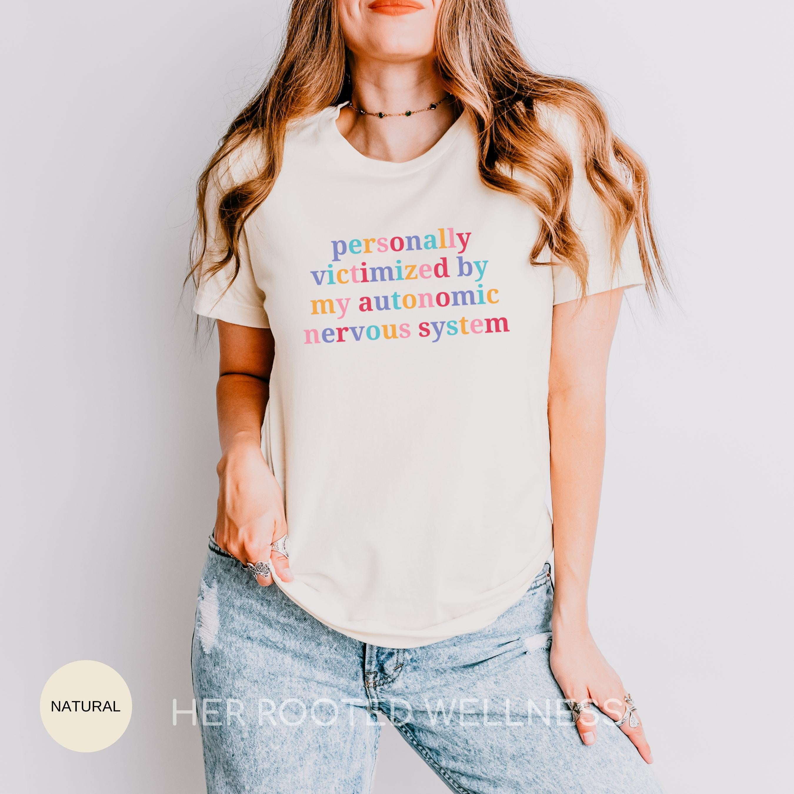 Funny POTS Shirt | Dysautonomia Humor Tee | POTS Syndrome Awareness T-shirt | Cheeky Postural Orthostatic Tachycardia Syndrome Apparel