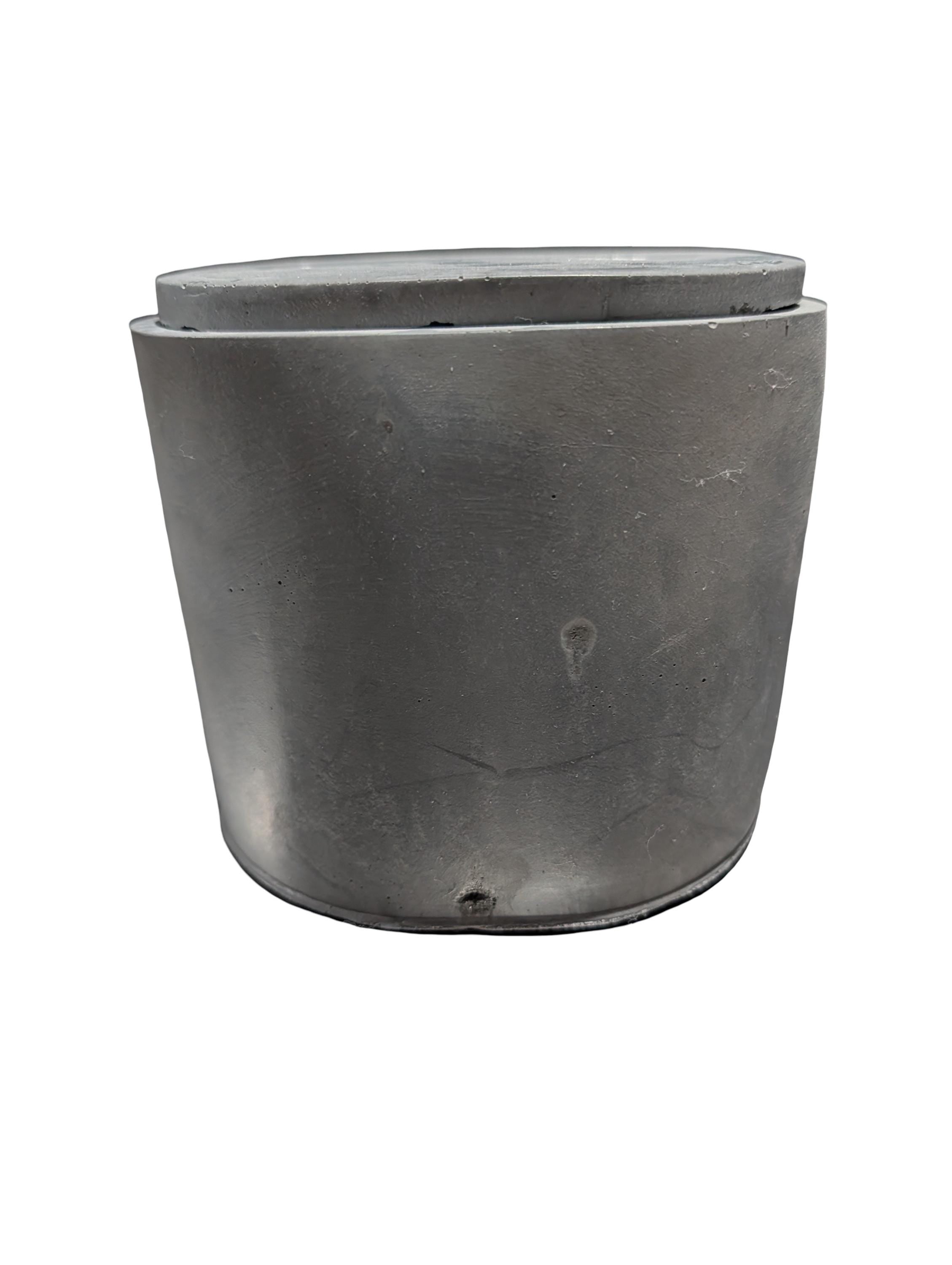 Gray Concrete Tissue Box- DEFECTIVE PIECES (As-Is) - Minimalist Bathroom Decor
