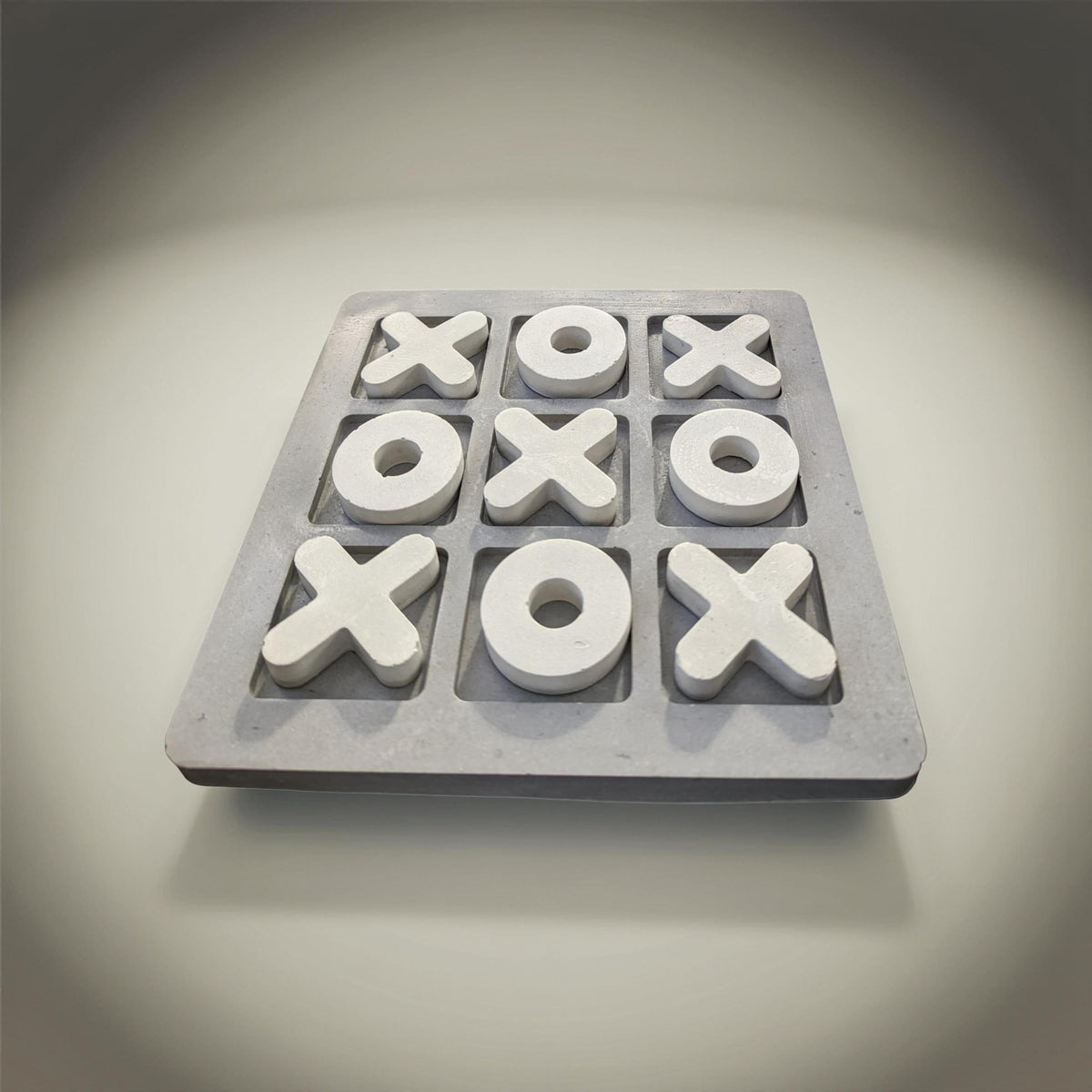 Concrete Tic-Tac-Toe Set