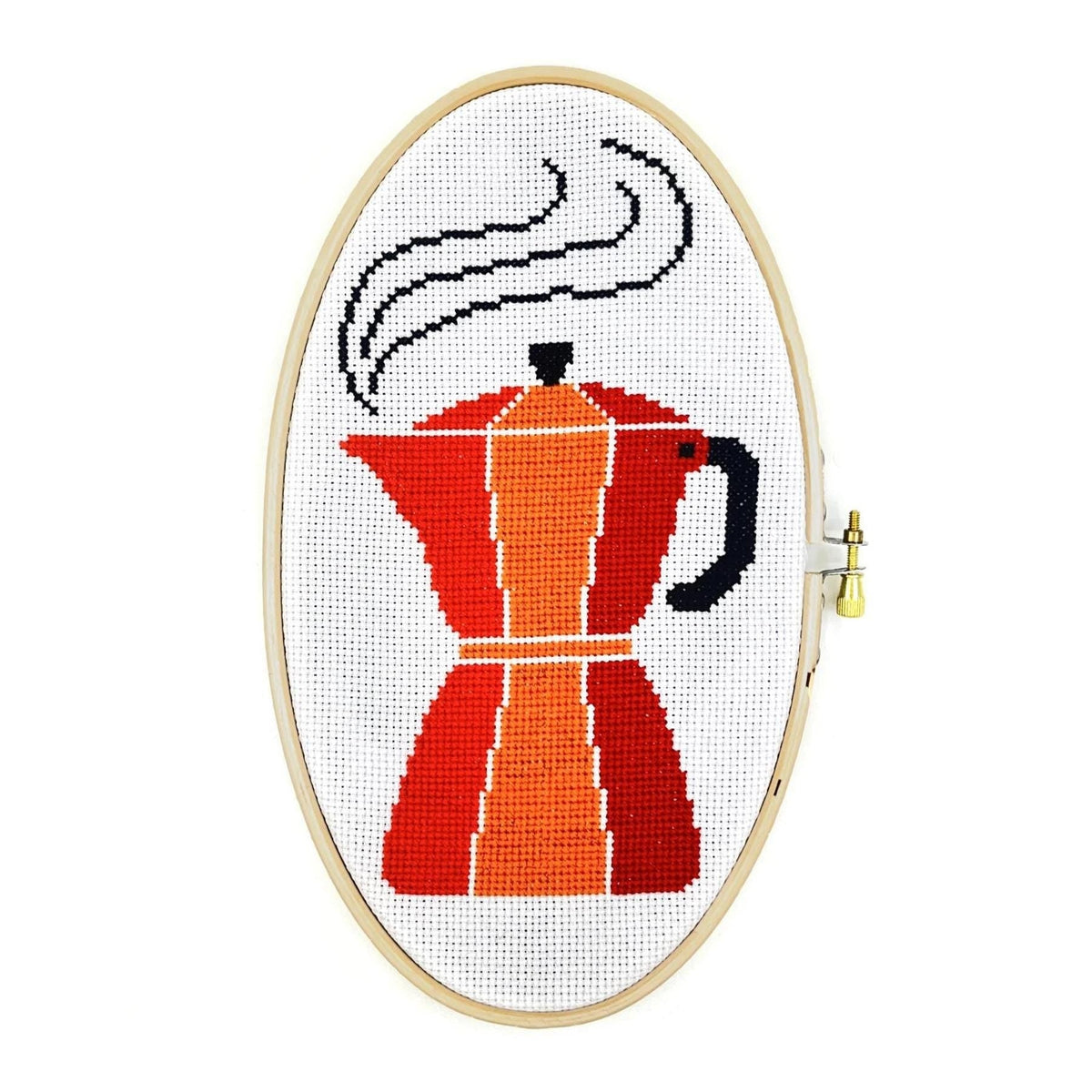 MOKA POT cross stitch PDF only