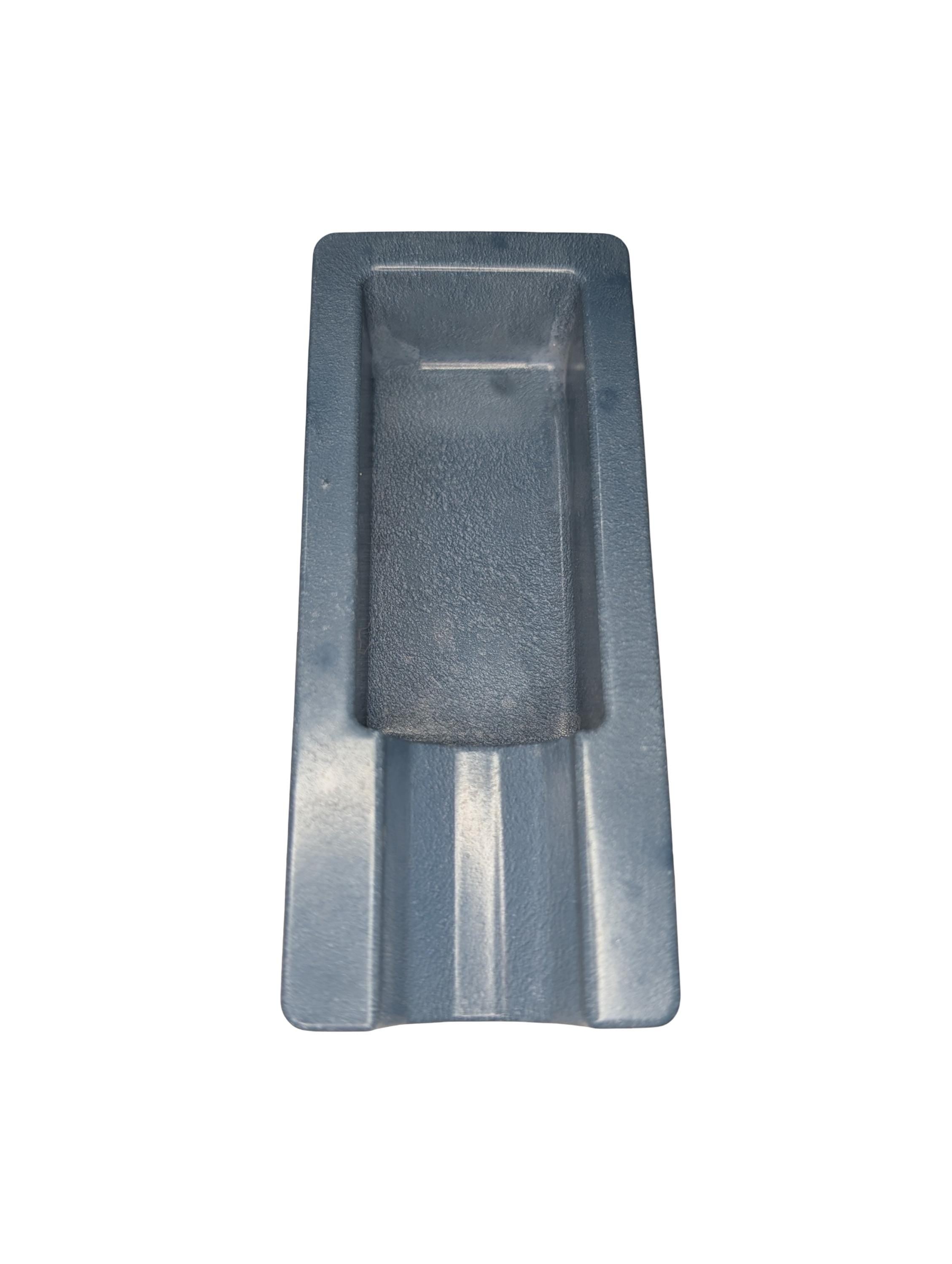 Rectangular Concrete Cigar Ashtray | Grey Cement Cigar Rest | Modern Industrial Outdoor Ashtray | Heavy Duty Smoking Gift | Patio Decor