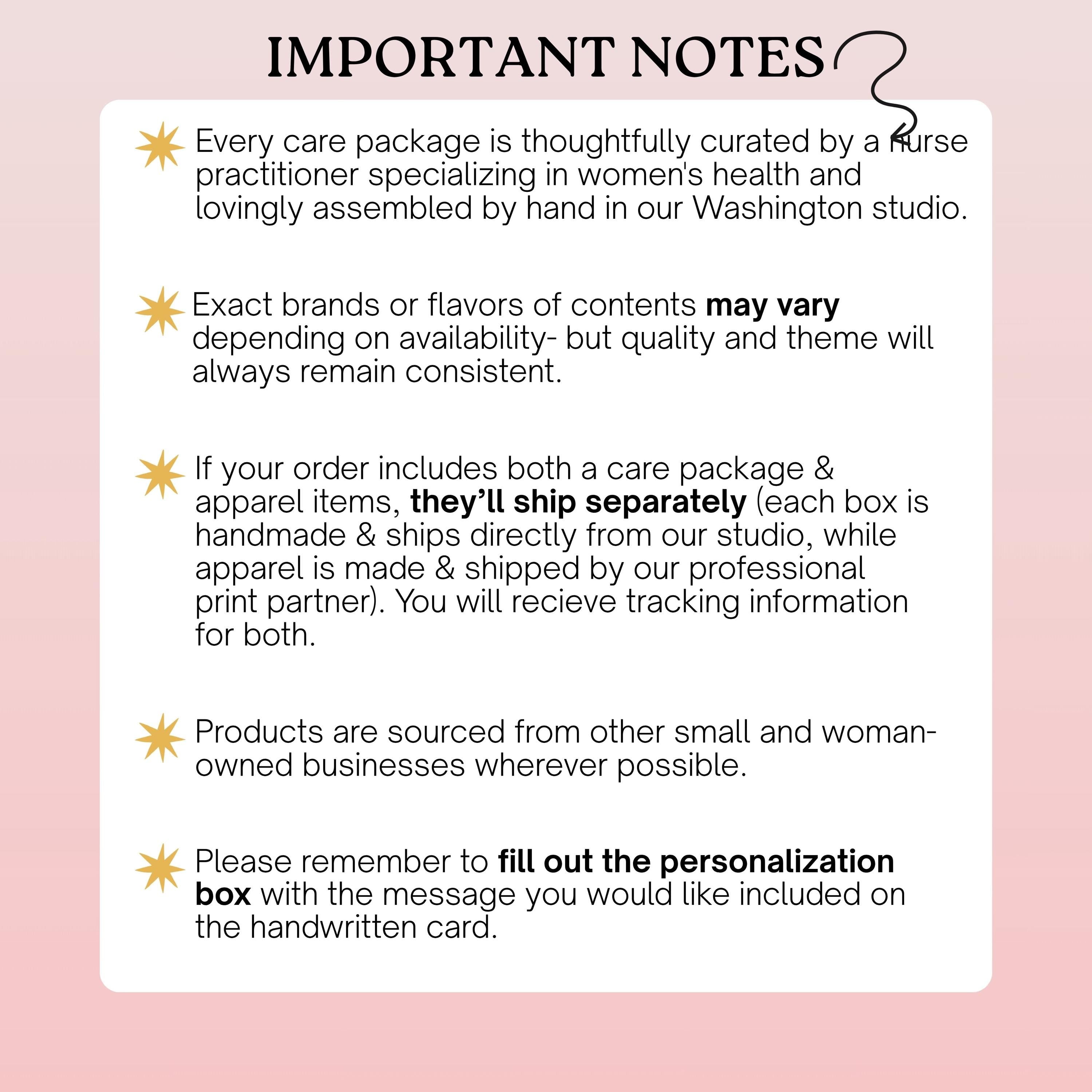 Hysterectomy Care Package Gift | Post Surgery Recovery Box for Women | Comfort Get Well Soon Basket for Uterus Removal, Hysto Self Care Pack