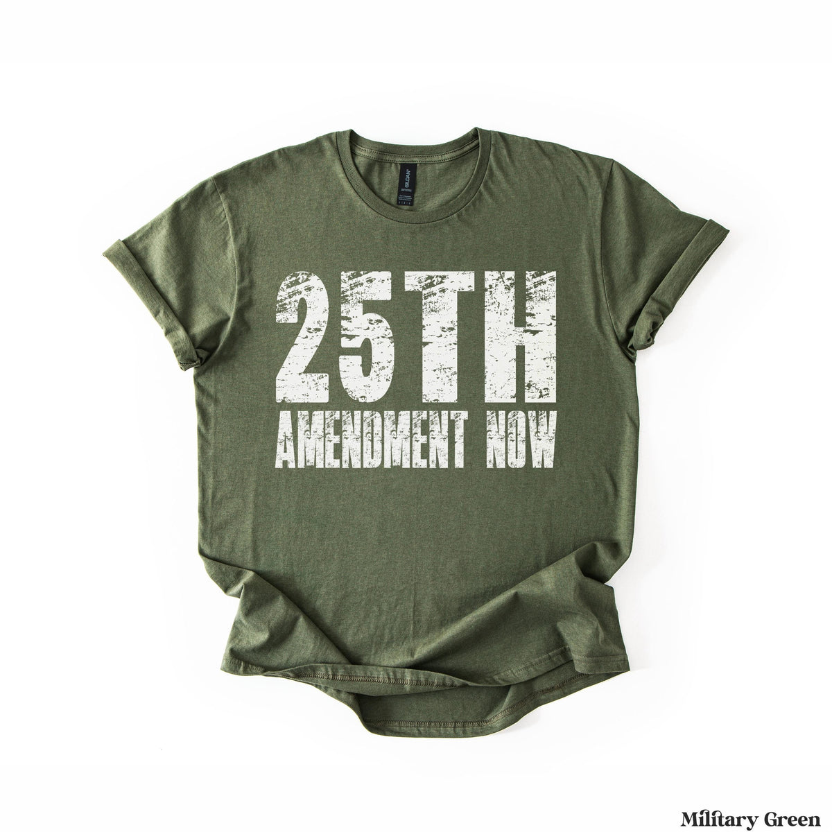 25th Amendment Now T-Shirt, Anti Trump We Had Enough Political Protest Tee, Distressed Activist Statement Shirt, War Criminal Voter Gift