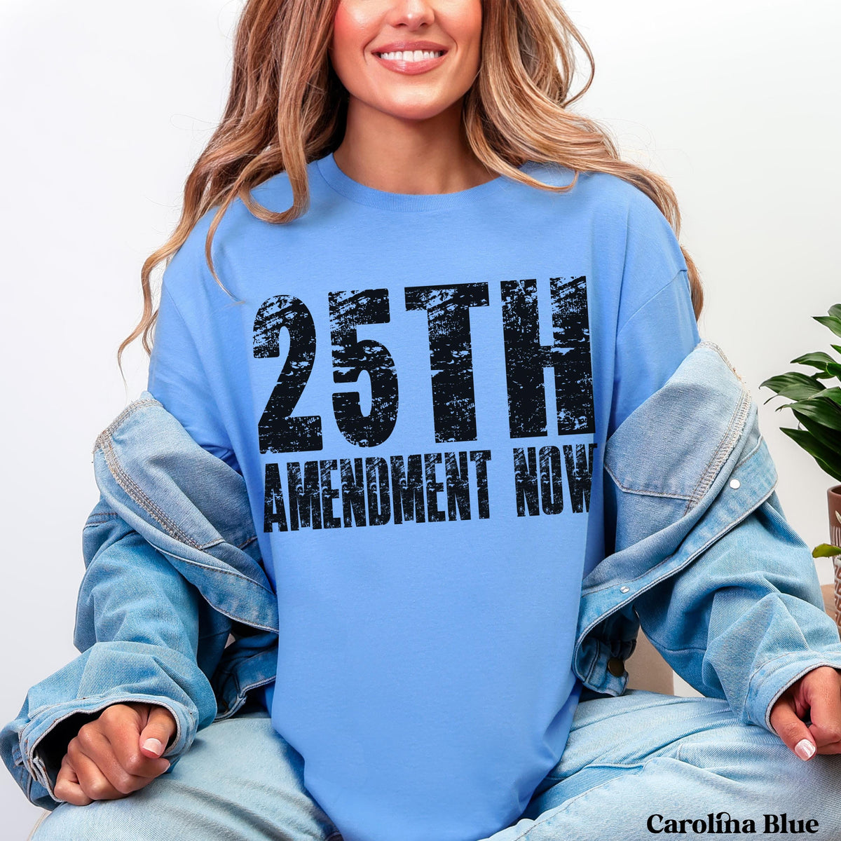 25th Amendment Now T-Shirt, Anti Trump We Had Enough Political Protest Tee, Distressed Activist Statement Shirt, War Criminal Voter Gift