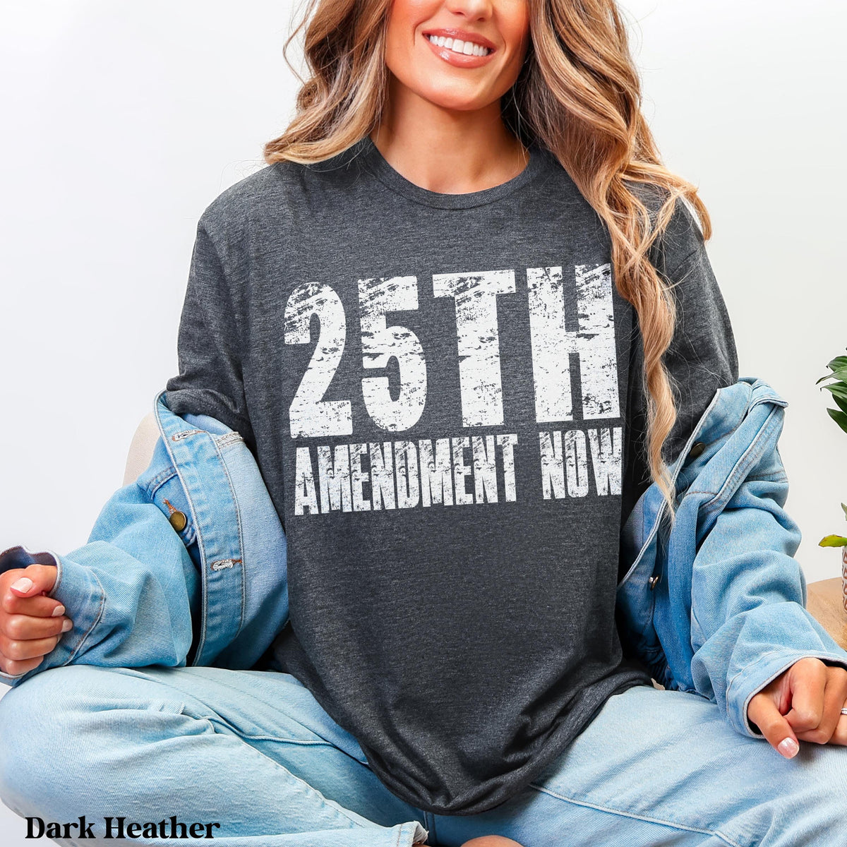 25th Amendment Now T-Shirt, Anti Trump We Had Enough Political Protest Tee, Distressed Activist Statement Shirt, War Criminal Voter Gift