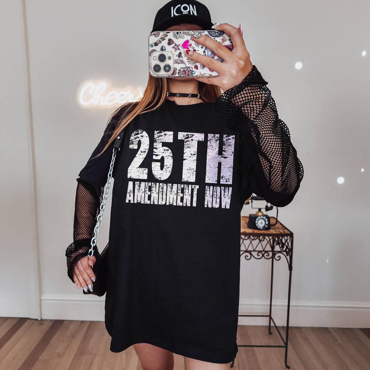 25th Amendment Now T-Shirt, Anti Trump We Had Enough Political Protest Tee, Distressed Activist Statement Shirt, War Criminal Voter Gift