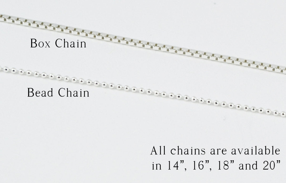 Let It Be Necklace in Sterling Silver // Handstamped Jewelry