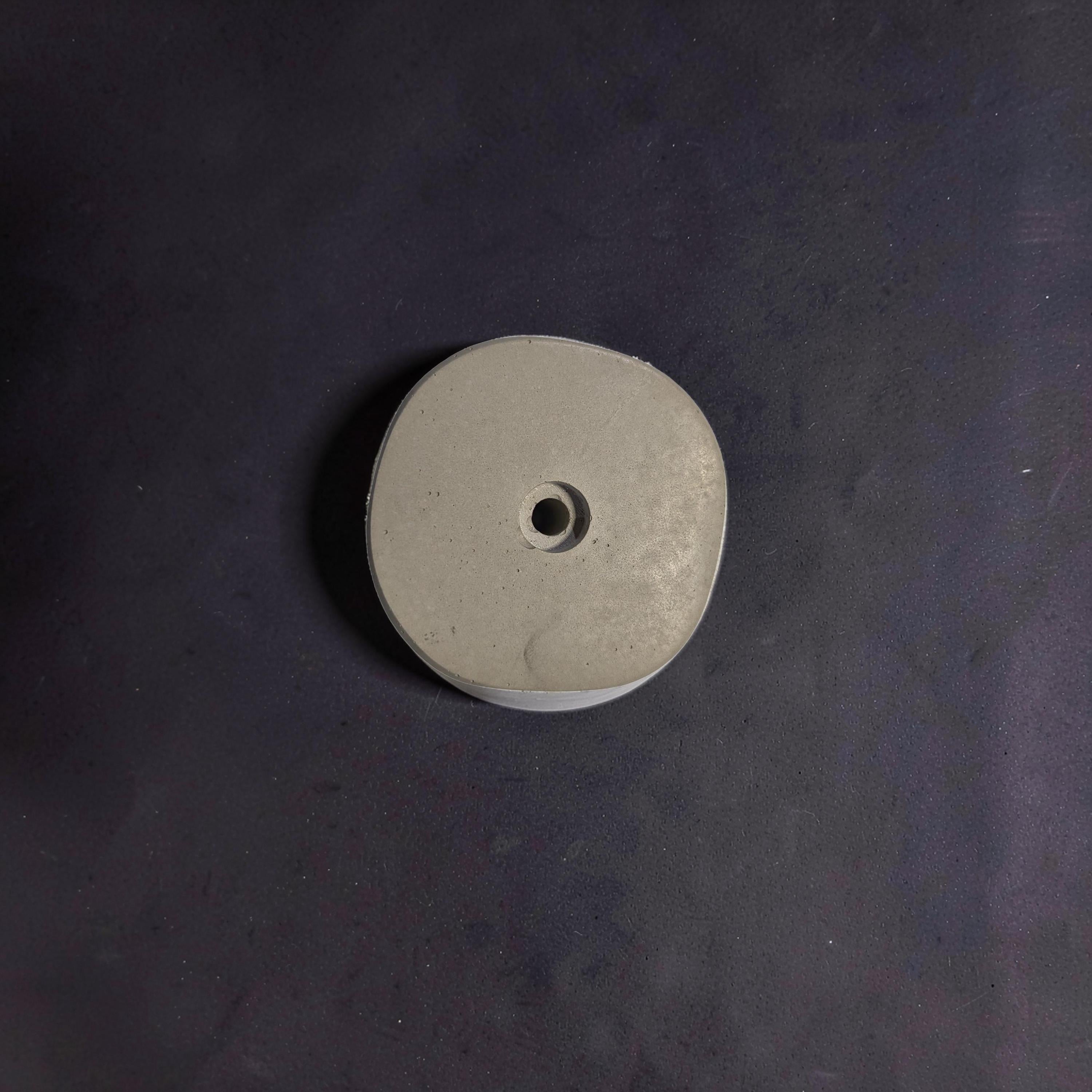 Concrete Wall Hook Minimalist Door Knob - Modern Industrial Coat Rack - Gray & Natural Concrete Wall Decor - Small Round Cement Pegs