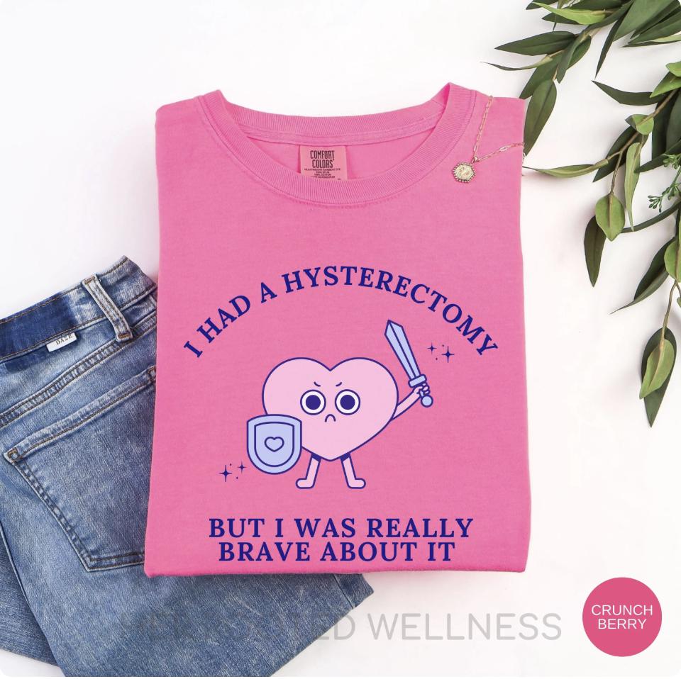Hysterectomy Surgery Recovery Shirt, Funny Endometriosis Awareness Post Op Tee, Post-Hysterectomy Humor Tshirt, Support Gift for Fibroids