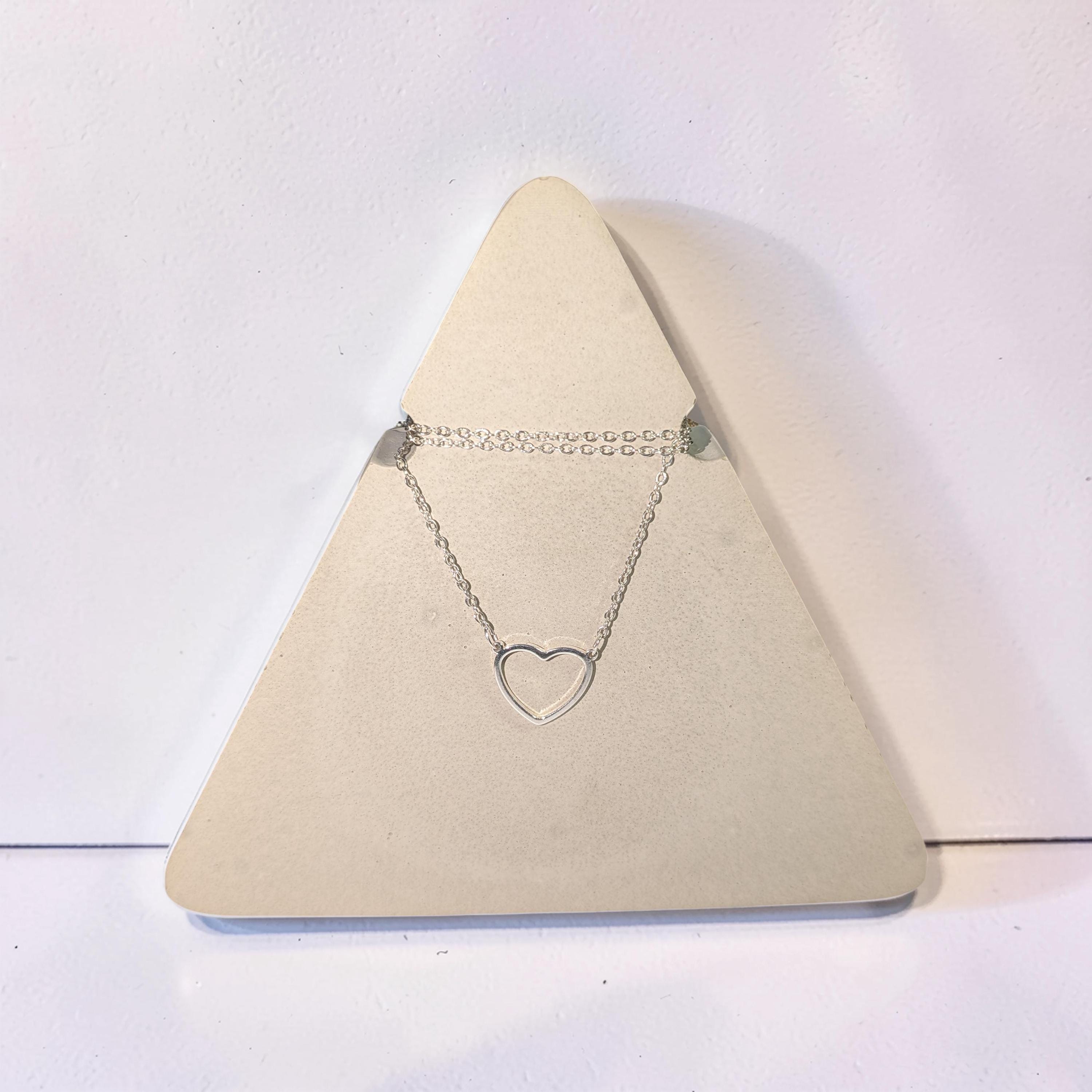 Concrete Necklace Display Stand - Minimalist Triangle Jewelry Holder, Geometric Pendant Display, Industrial Vanity Organizer