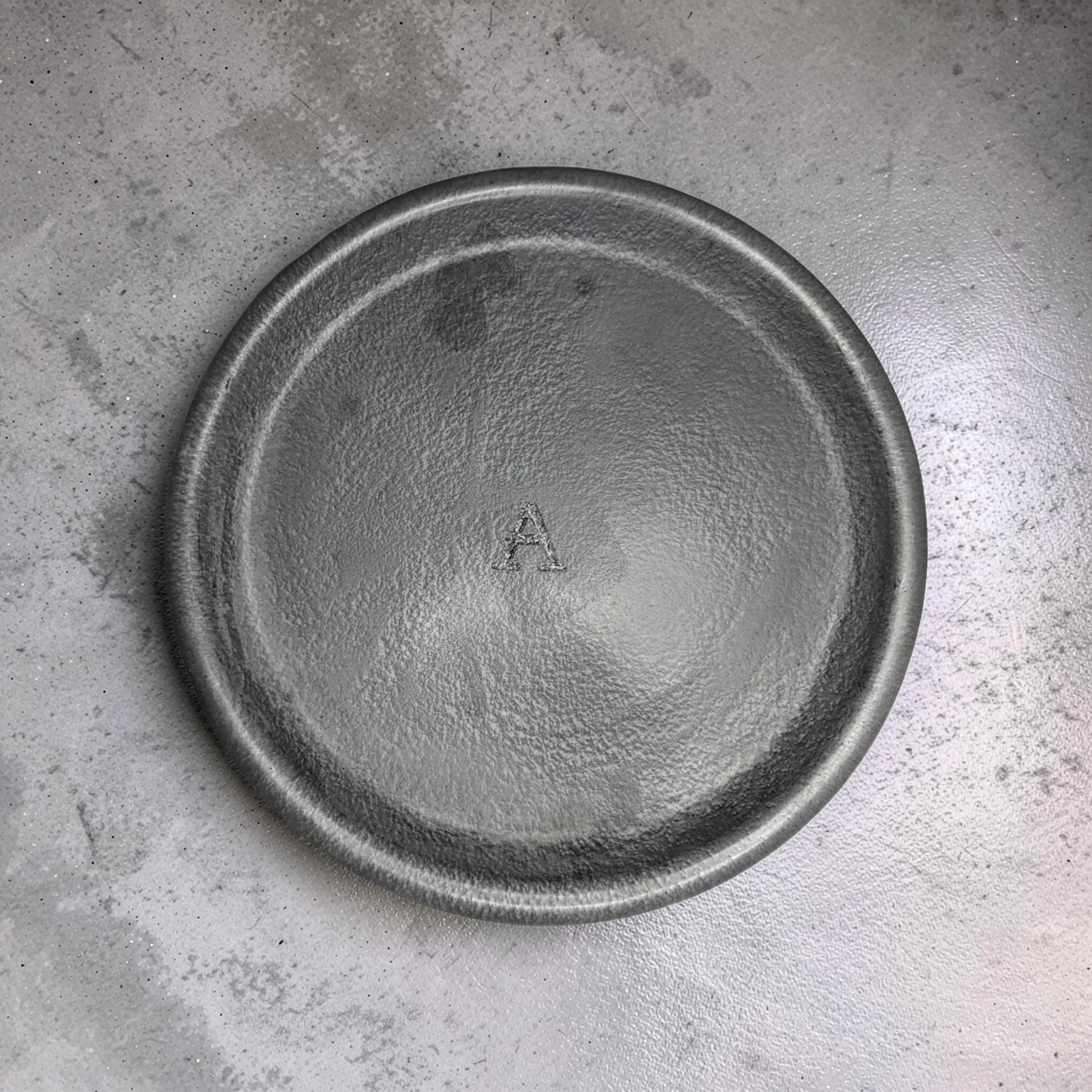 Minimalist Concrete Catchall Tray | Small Round Jewelry Dish & Succulent Plant Saucer | Modern Key Tray, Ring Dish, Candle Coaster
